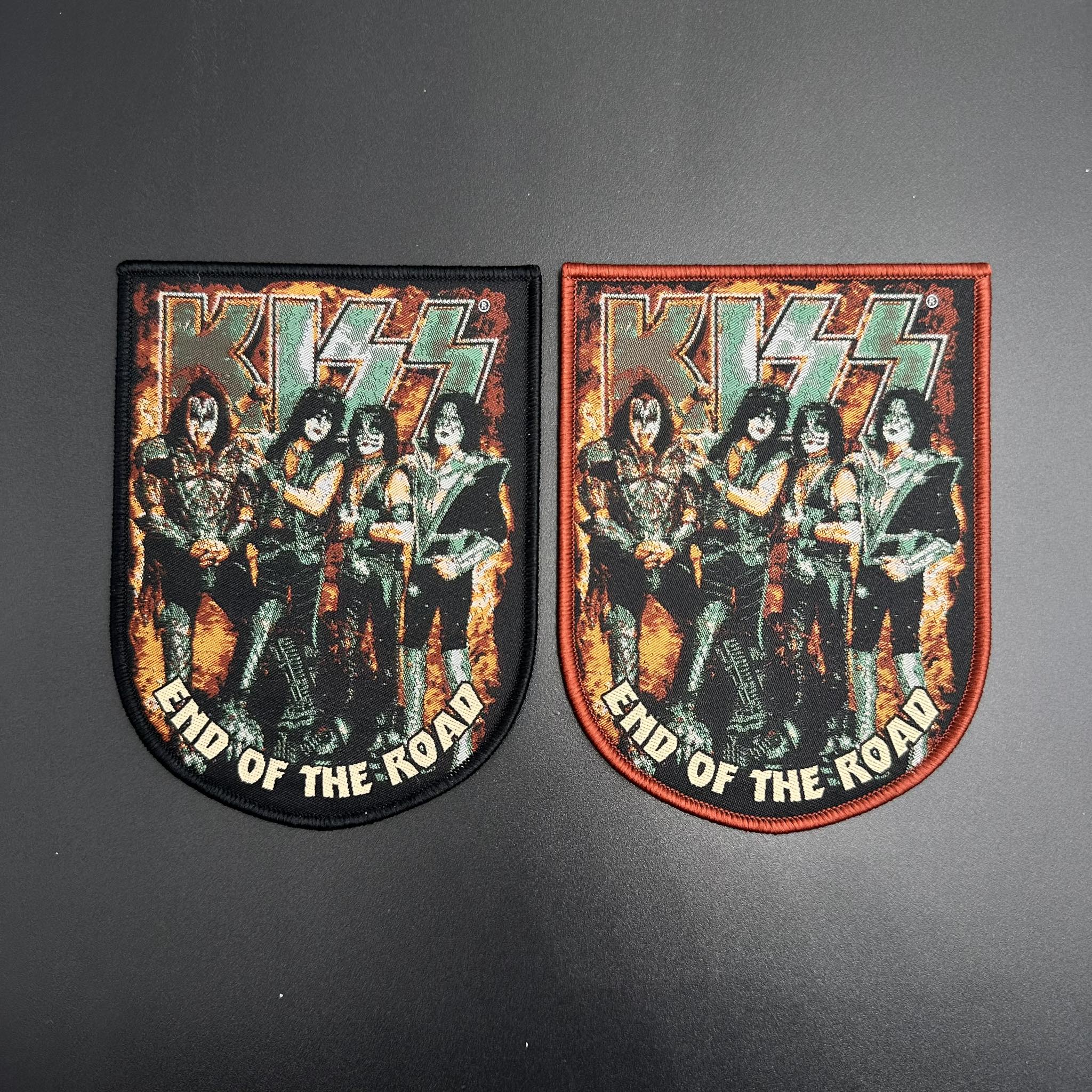 Kiss - End of the Road - Woven Patch - Image 2