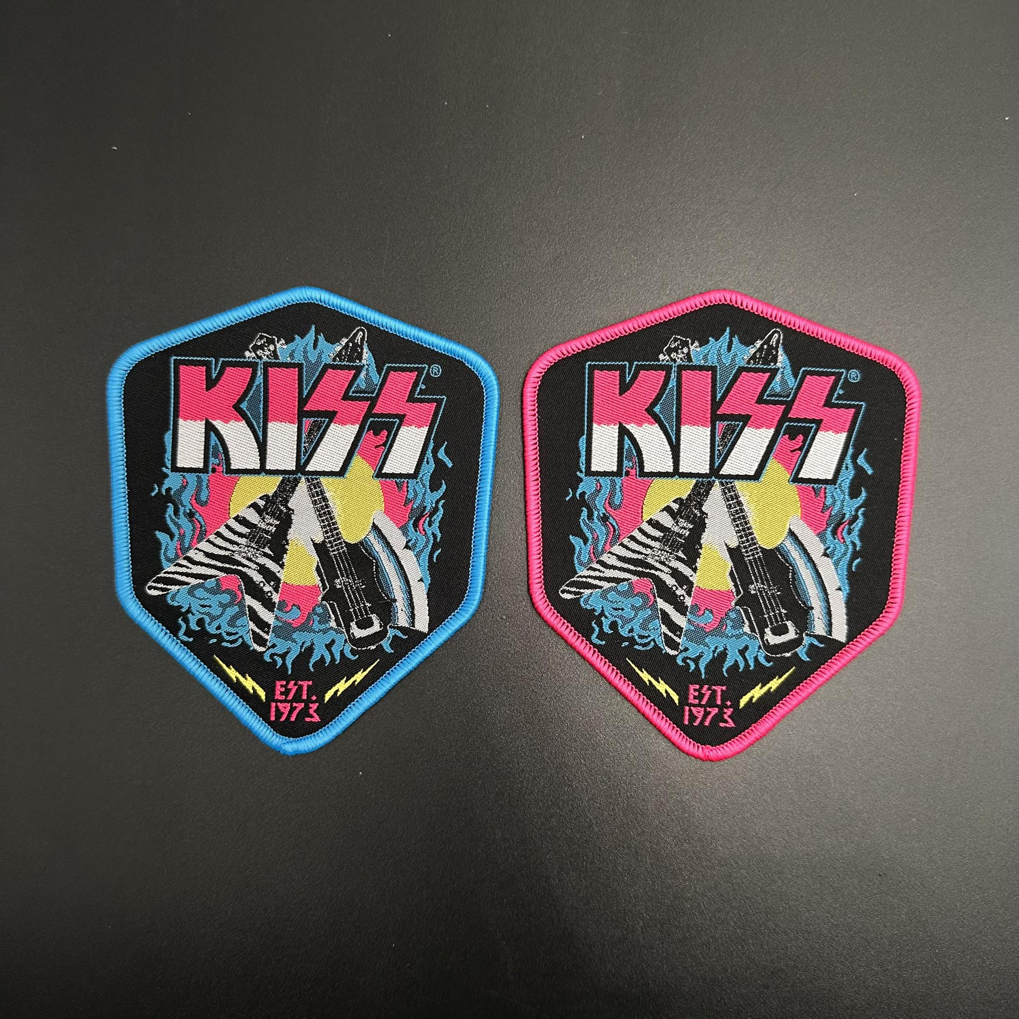 Kiss - Tears Are Falling - Woven Patch - Image 2