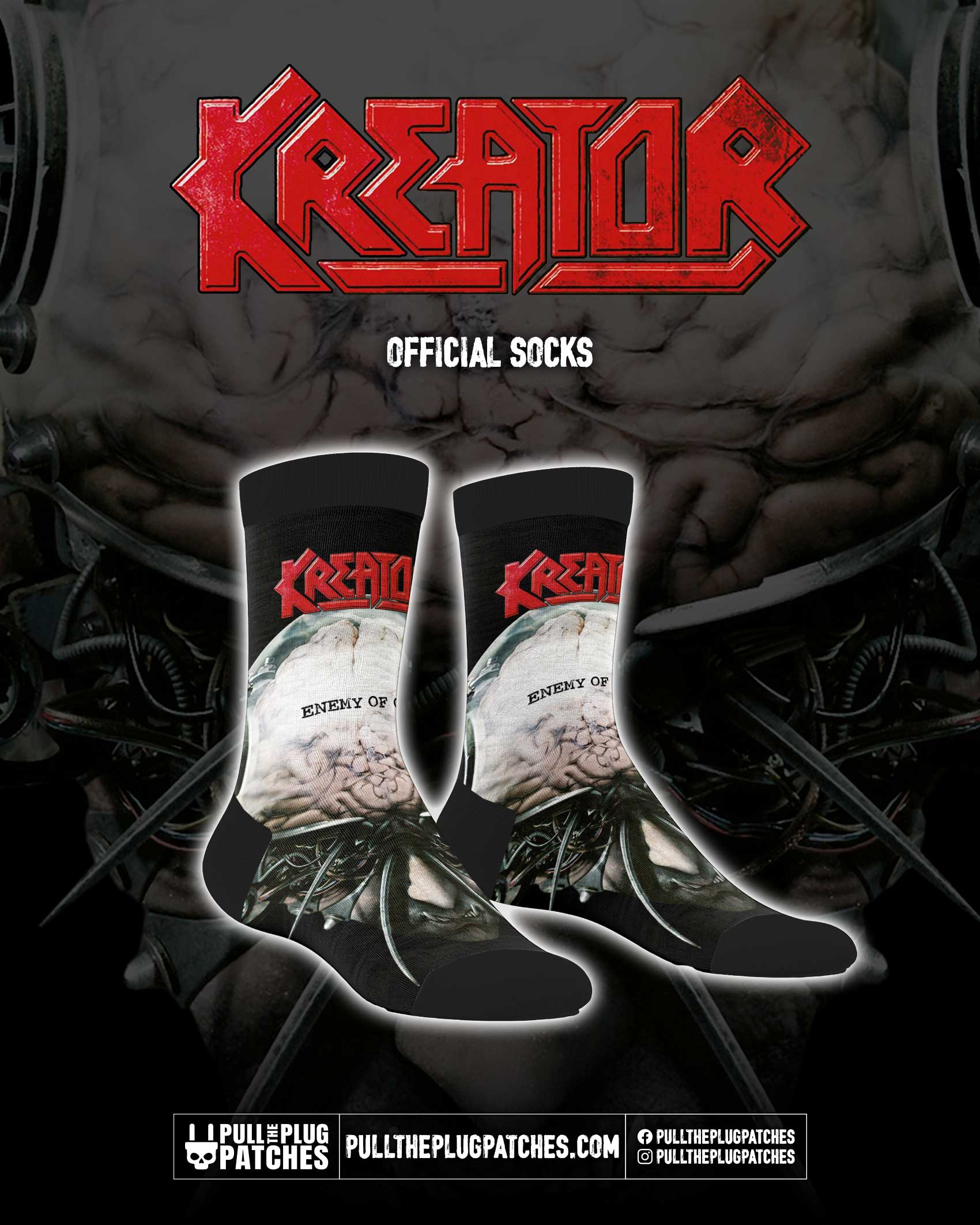 Kreator - Enemy Of God - Socks