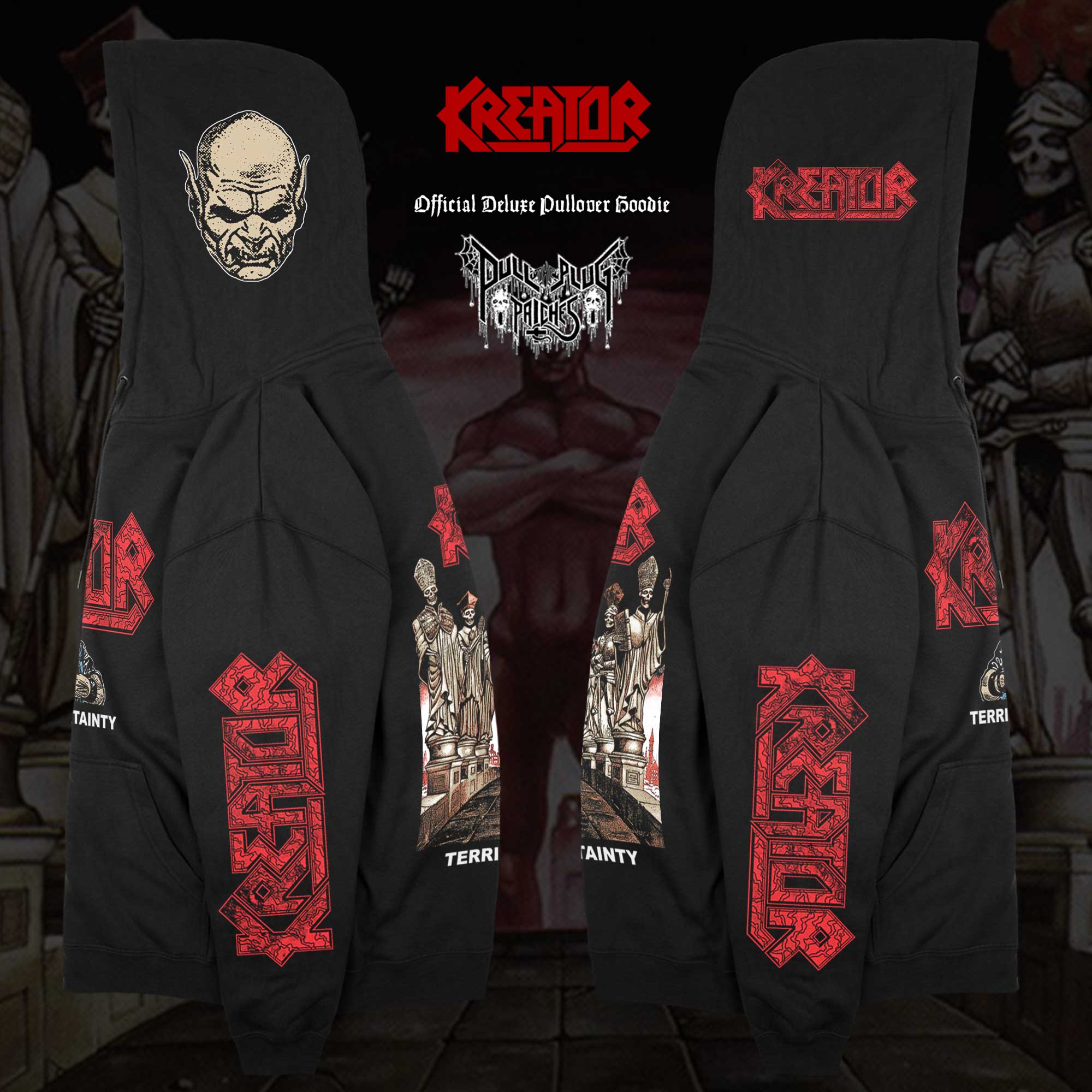 Kreator - Terrible Certainty - Deluxe Pullover Hoodie - Image 3