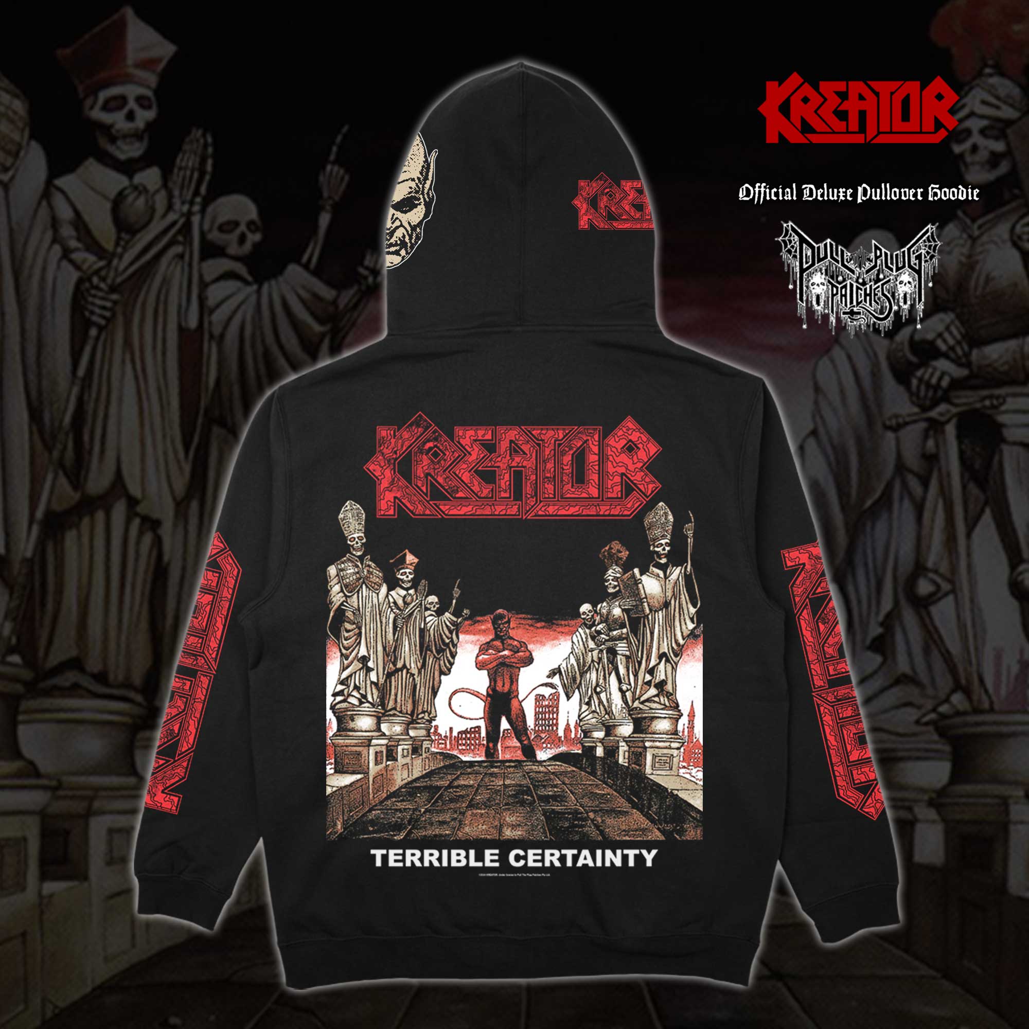 Kreator - Terrible Certainty - Deluxe Pullover Hoodie - Image 4