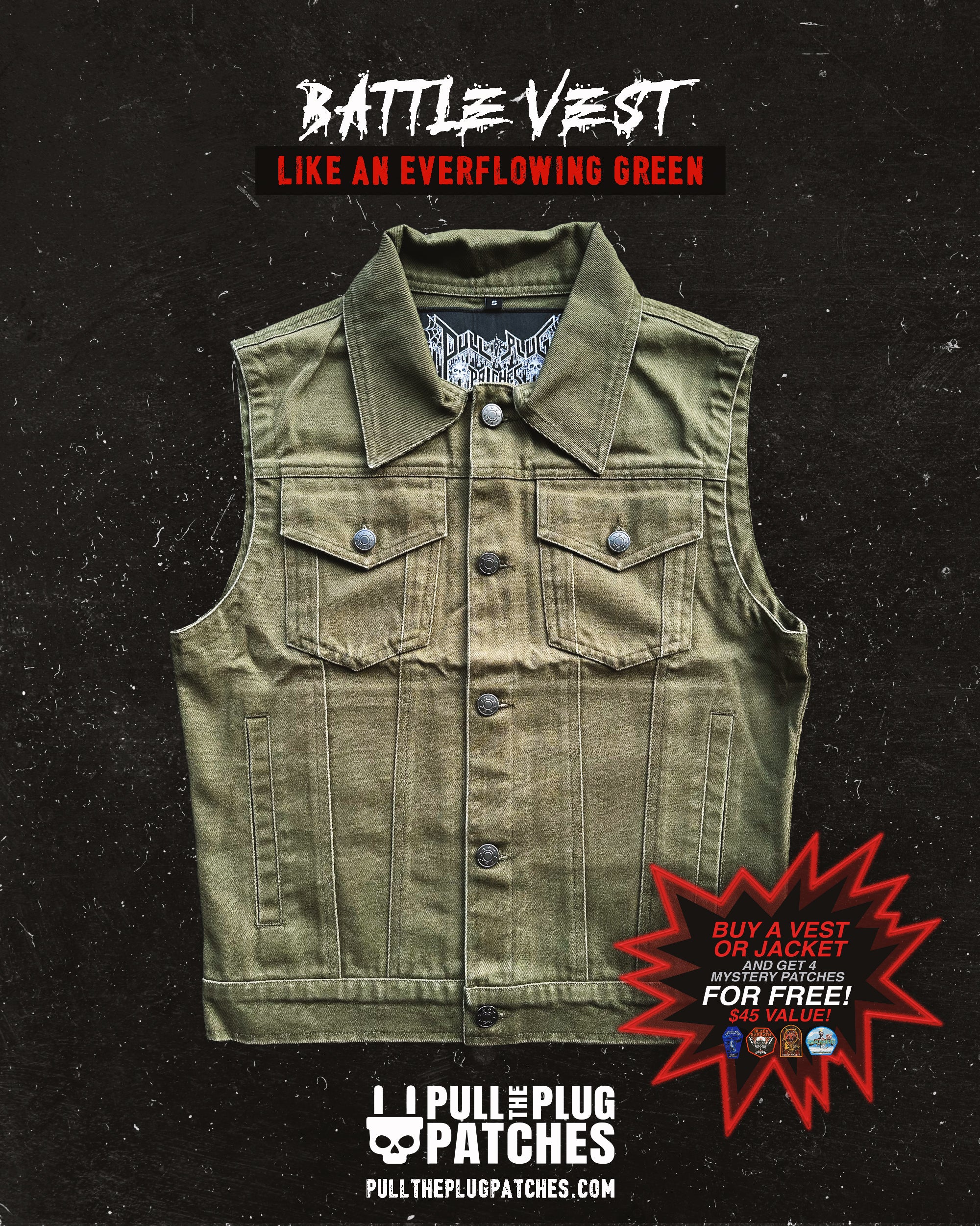 The Like An Everflowing Green - Vest