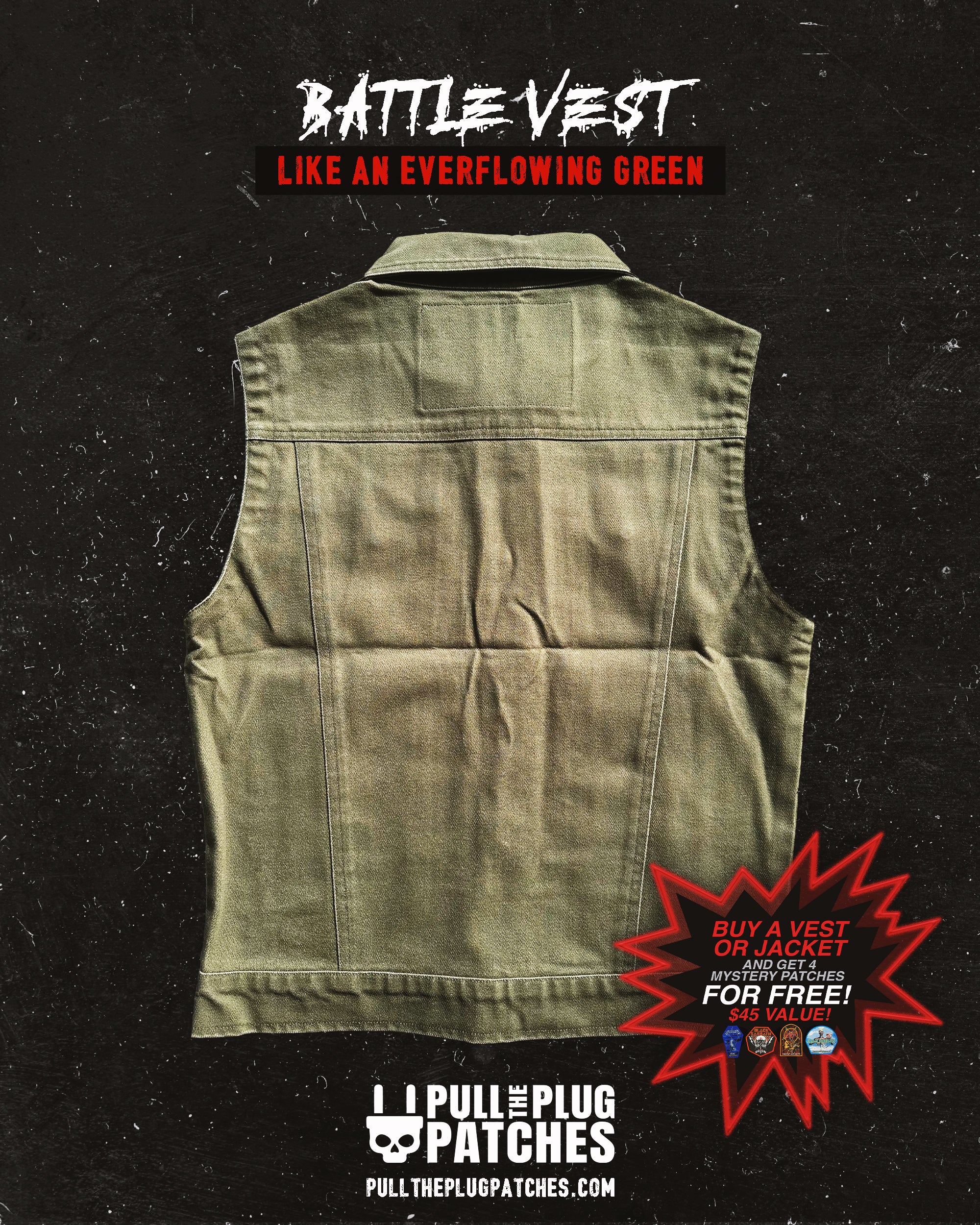 The Like An Everflowing Green - Vest - Image 2