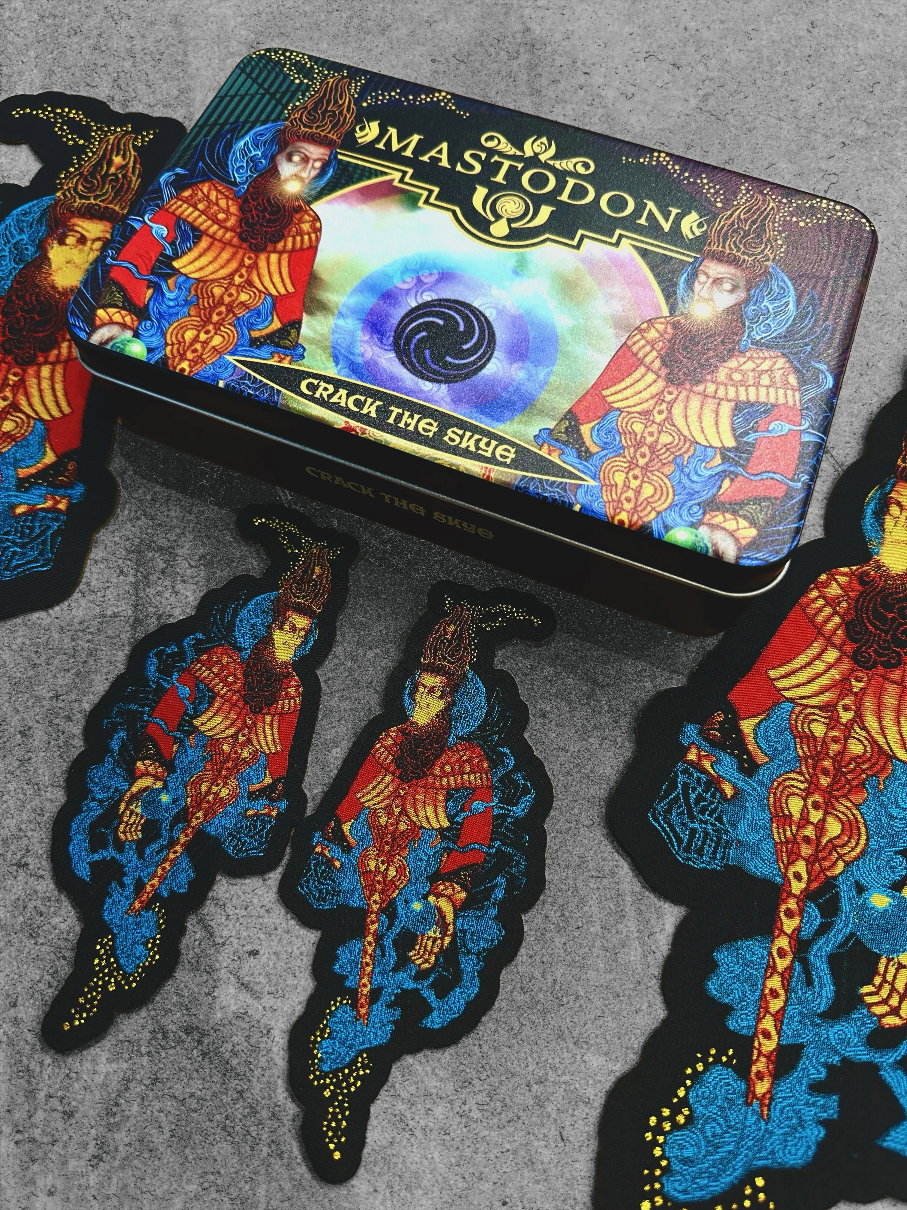 Mastodon - Crack The Skye - Tin Box Pin Set - Image 2
