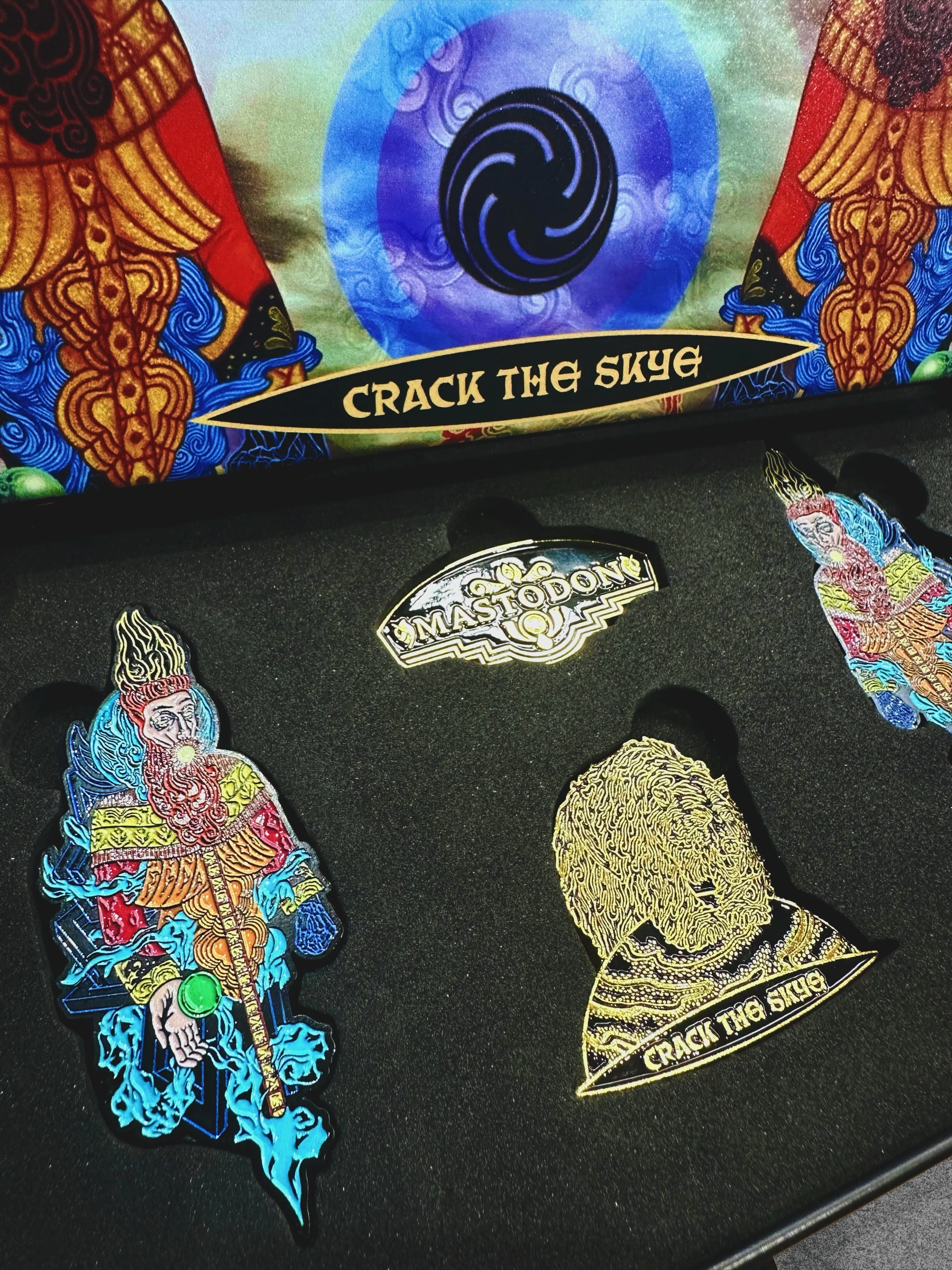 Mastodon - Crack The Skye - Tin Box Pin Set - Image 5