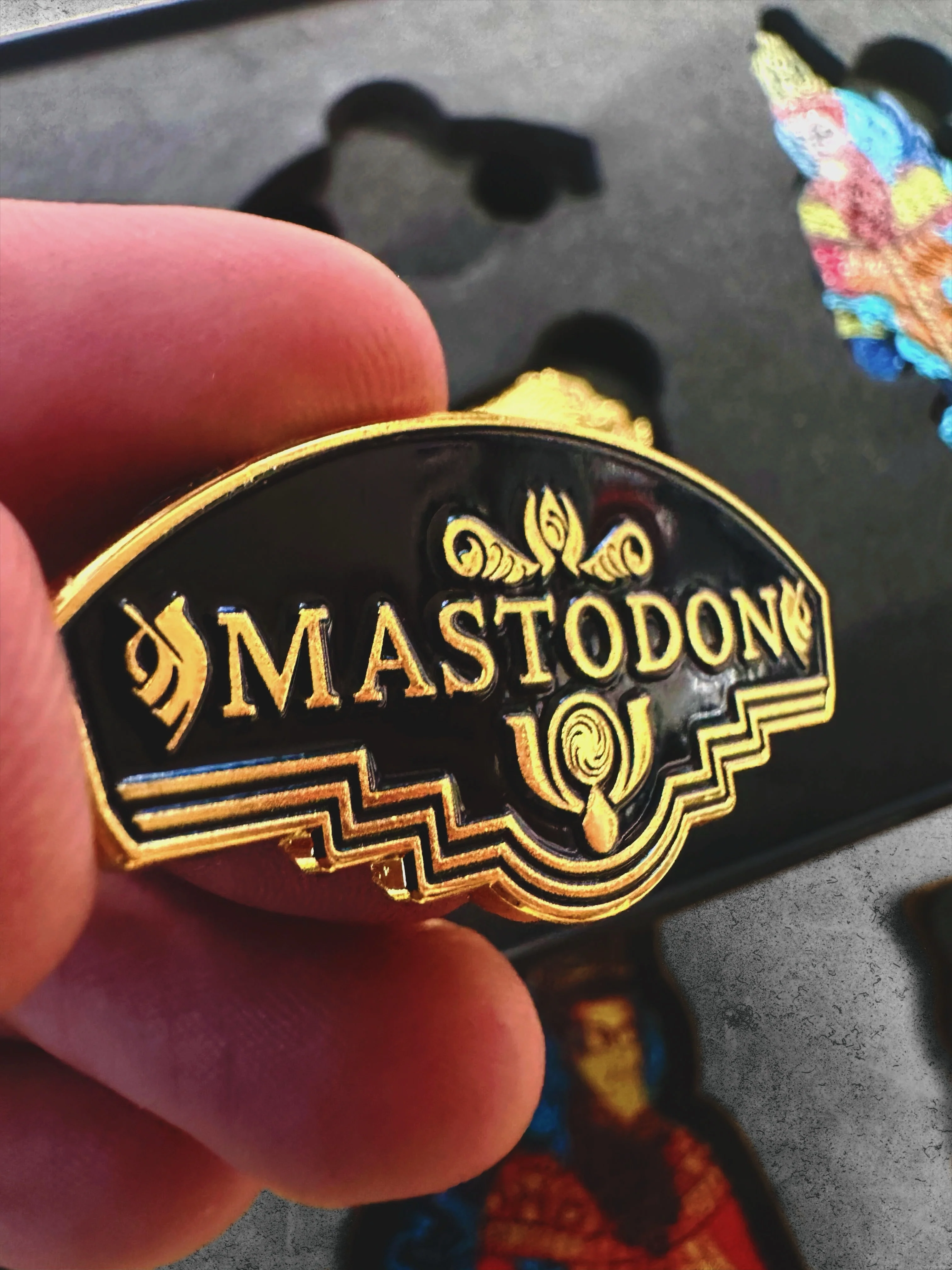 Mastodon - Crack The Skye - Tin Box Pin Set - Image 8