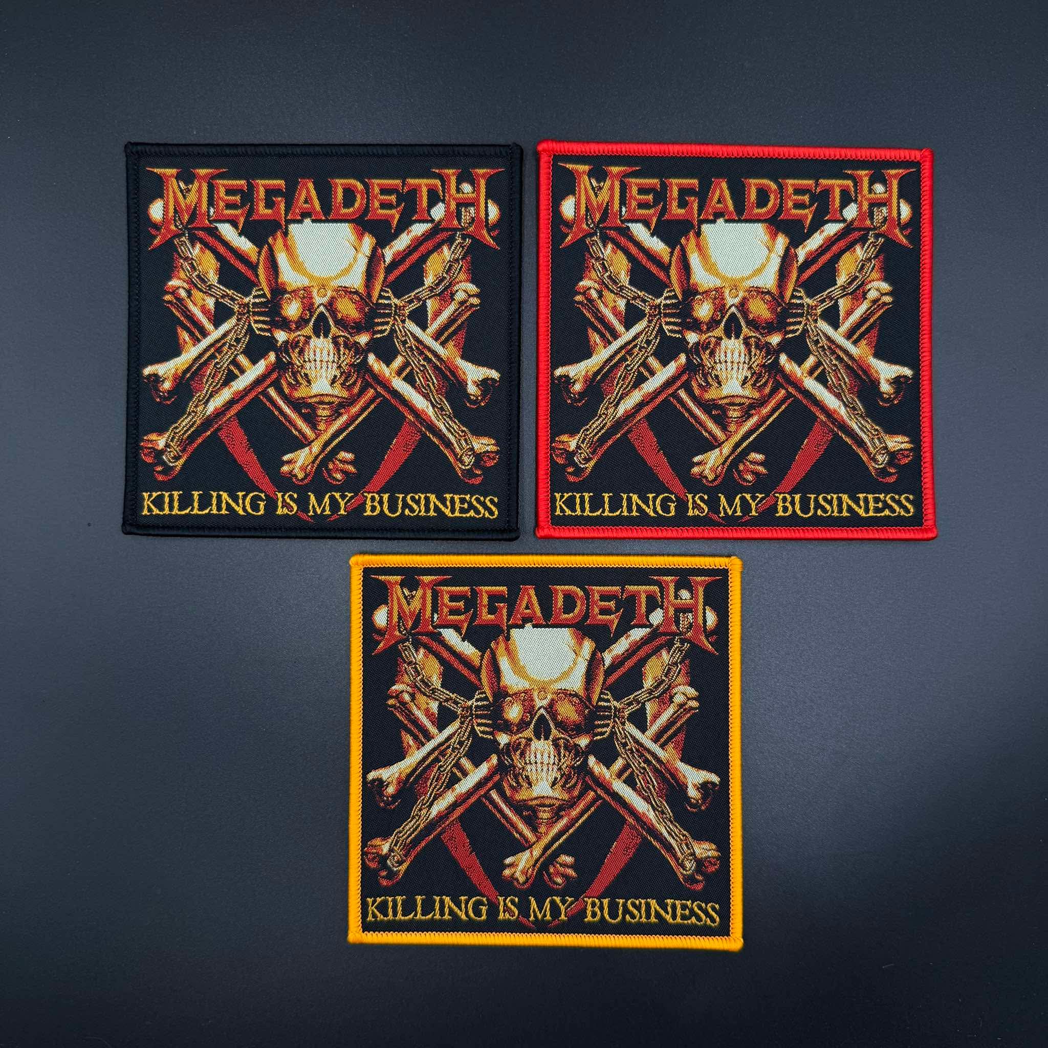 Megadeth - Killing Is My Business... and Business Is Good! -  Square Patch - Image 2
