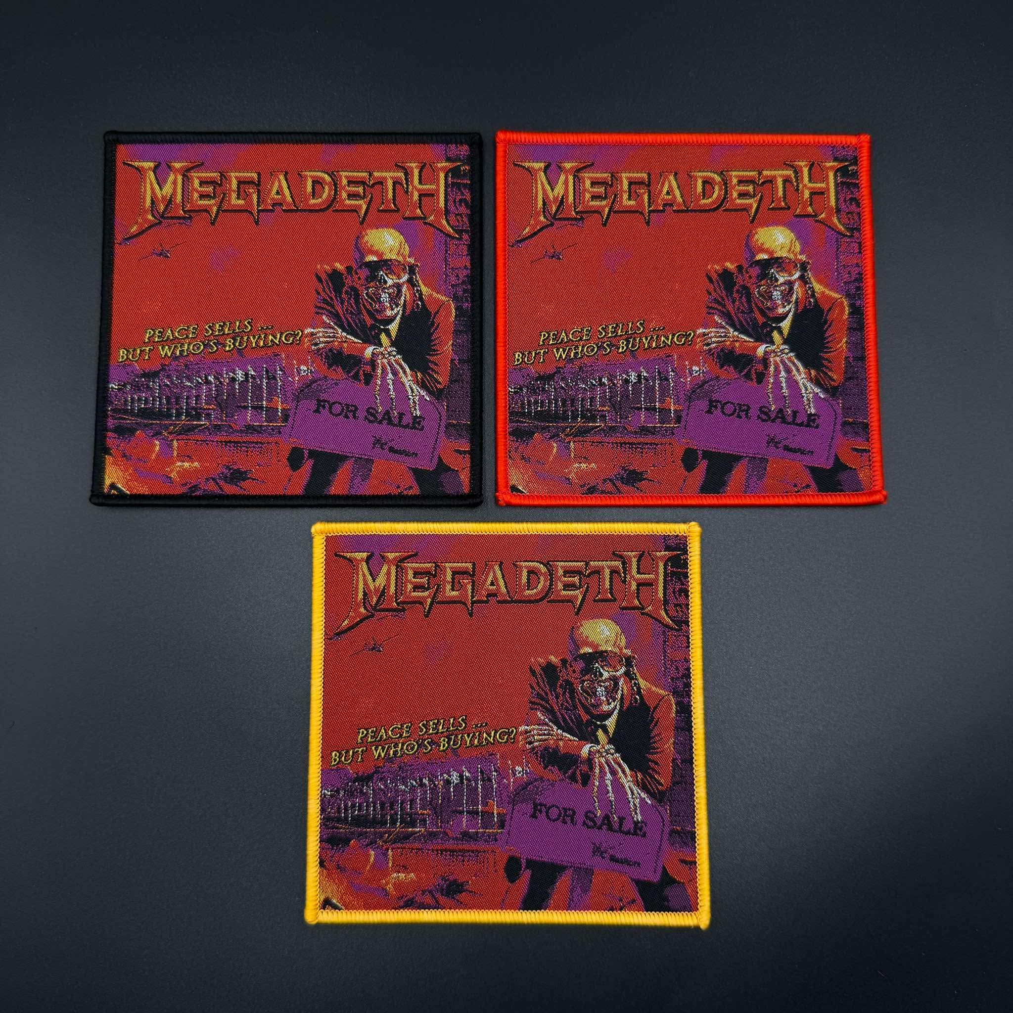 Megadeth - Peace Sells... But Who’s Buying? -  Square Patch - Image 2
