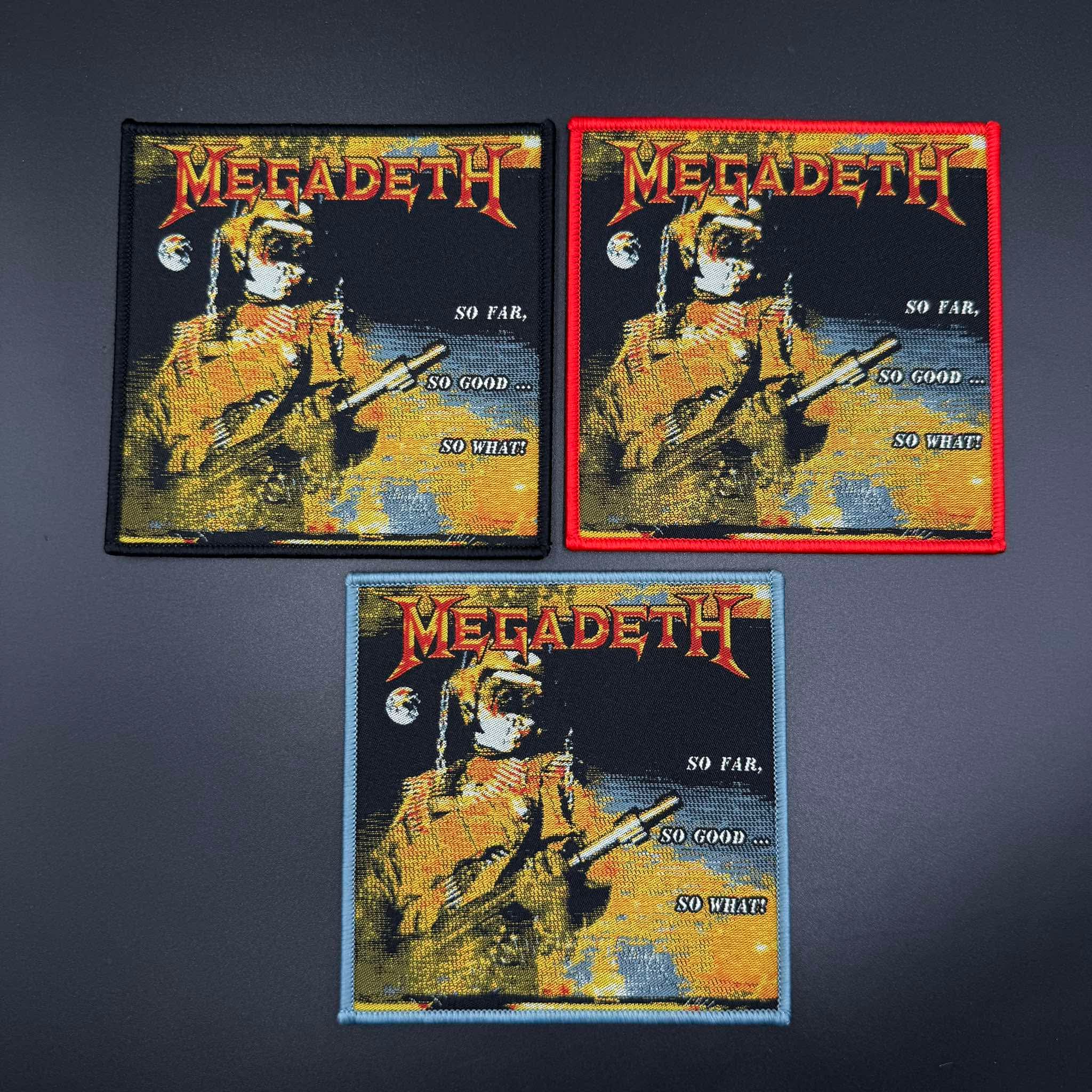 Megadeth - So Far, So Good... So What! -  Square Patch - Image 2