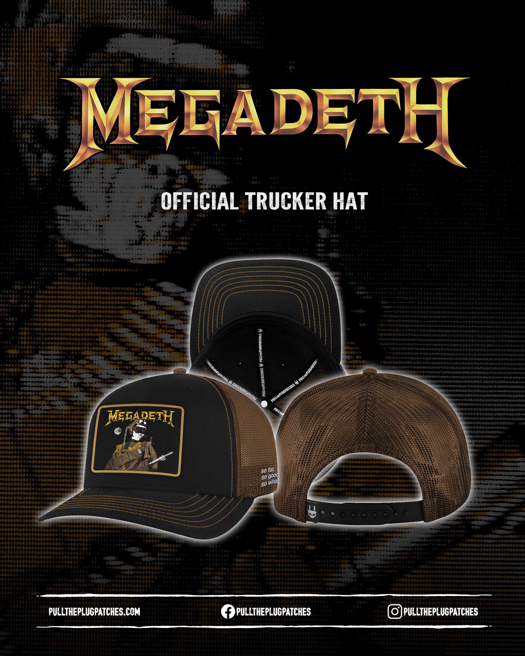 Megadeth - So Far, So Good... So What! - Trucker Hat