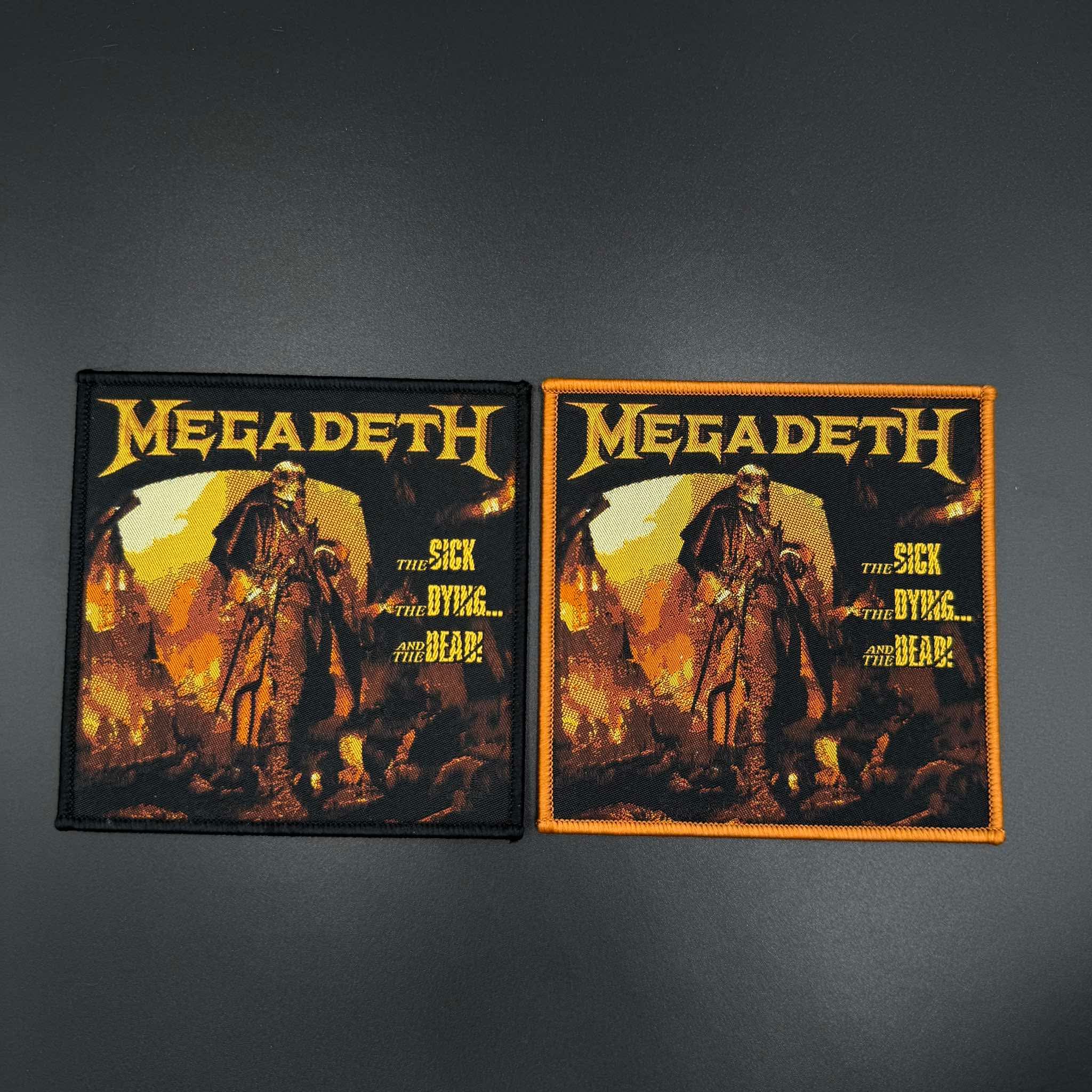 Megadeth - The Sick, the Dying... and the Dead! -  Square Patch - Image 2