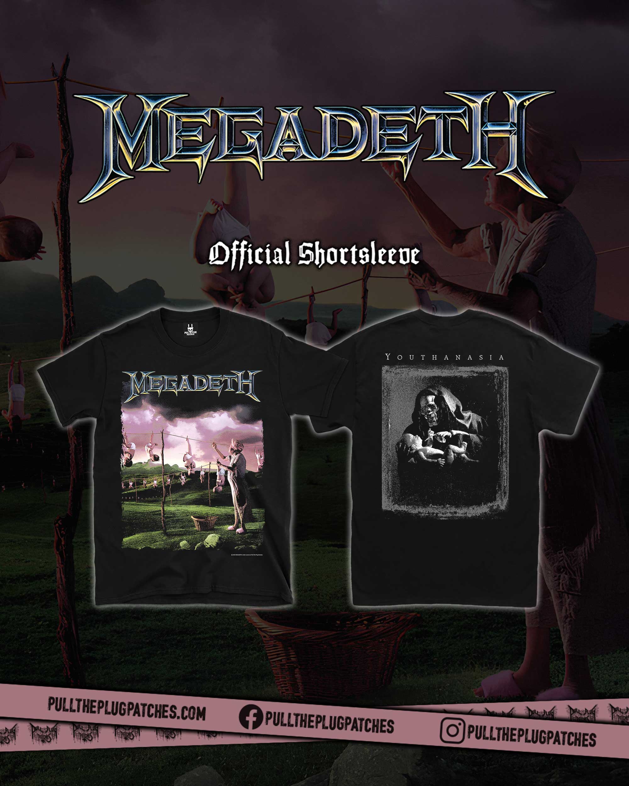 Megadeth - Youthanasia - Shortsleeve Shirt