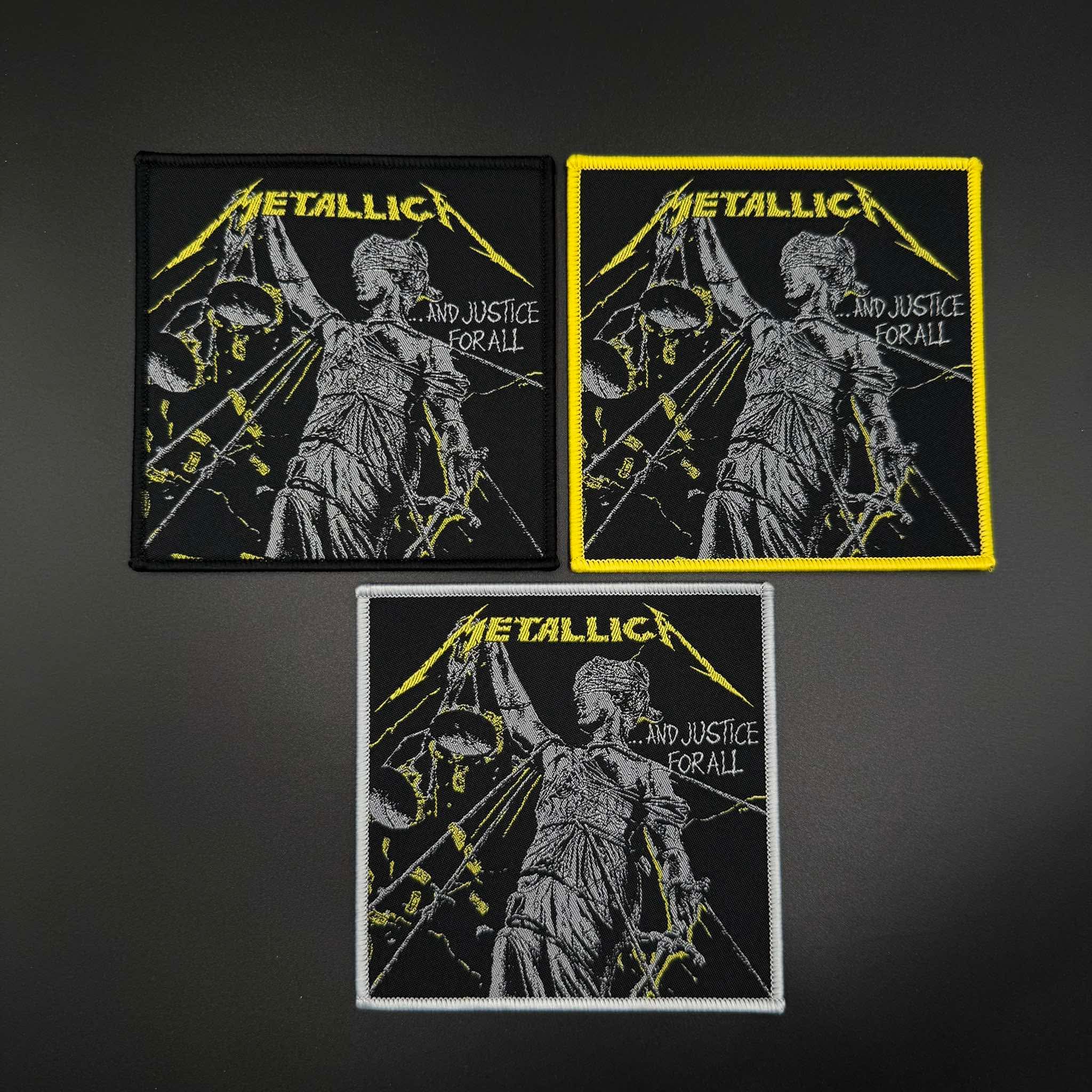 Metallica - ...and Justice for All -  Square Patch - Image 2