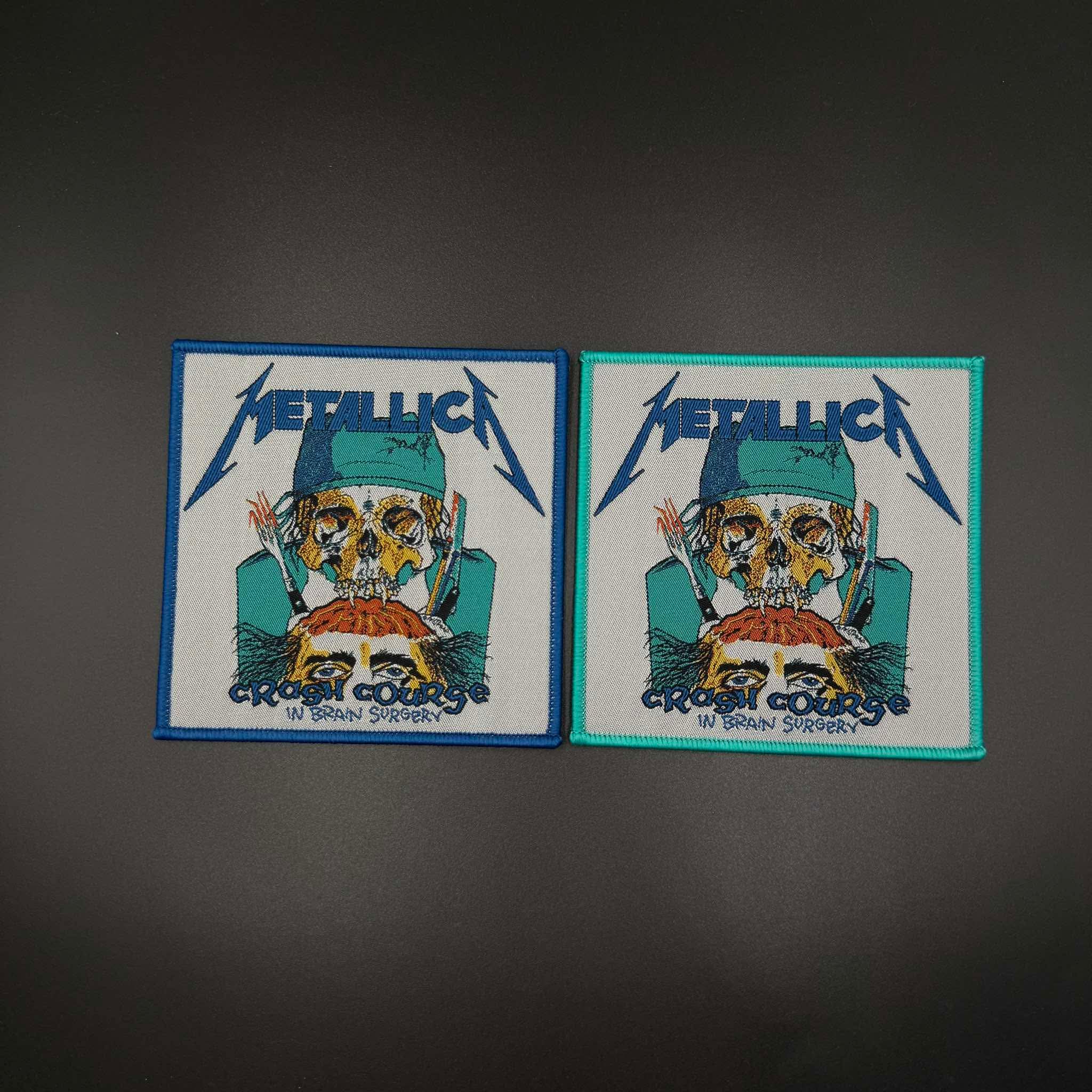 Metallica - Crash Course In Brain Surgery - Square Patch - Image 2