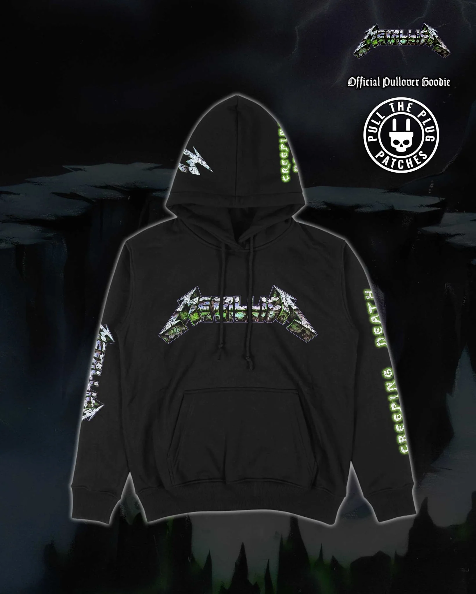 Metallica - Creeping Death - Deluxe Pullover Hoodie - Image 3