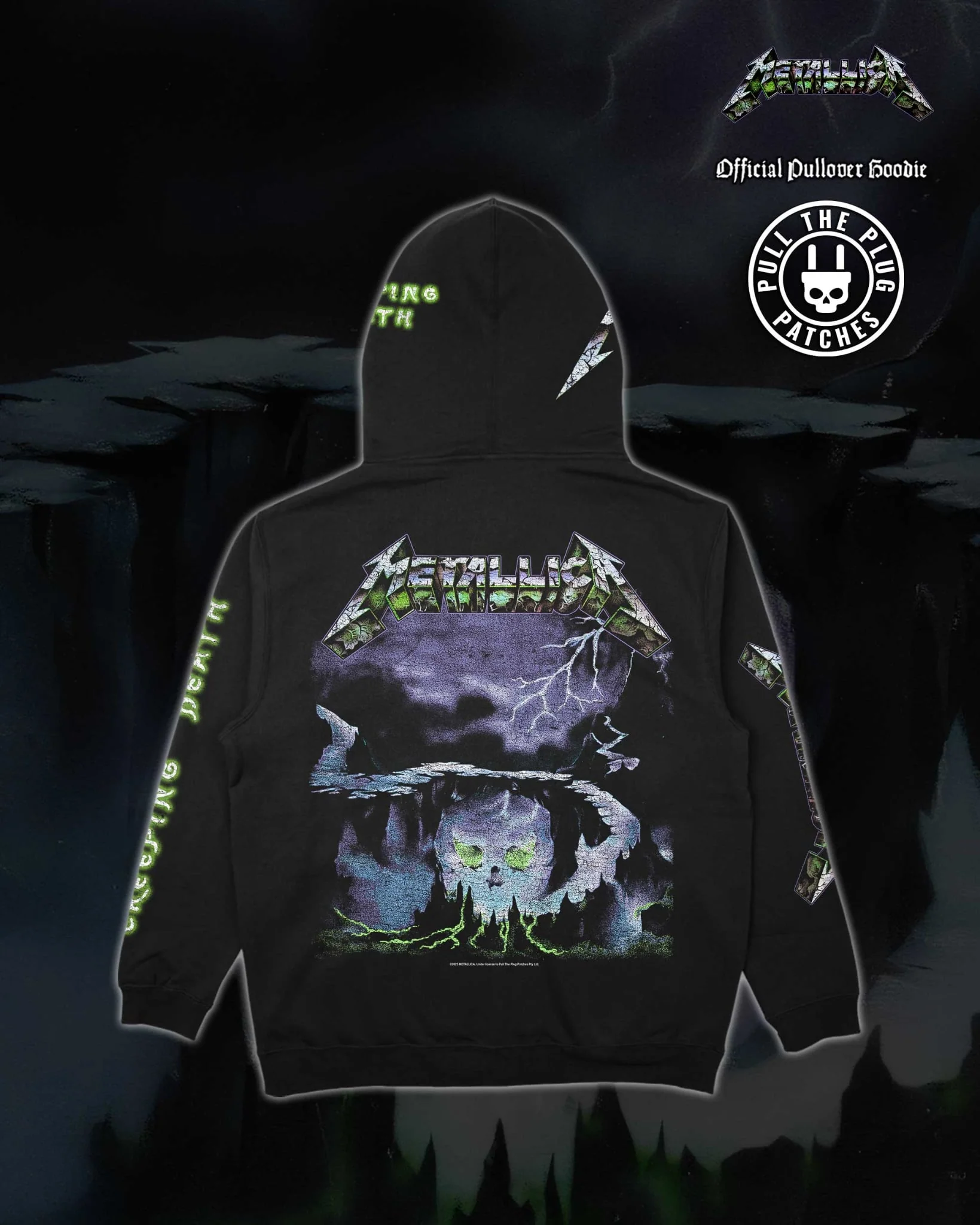 Metallica - Creeping Death - Deluxe Pullover Hoodie - Image 5