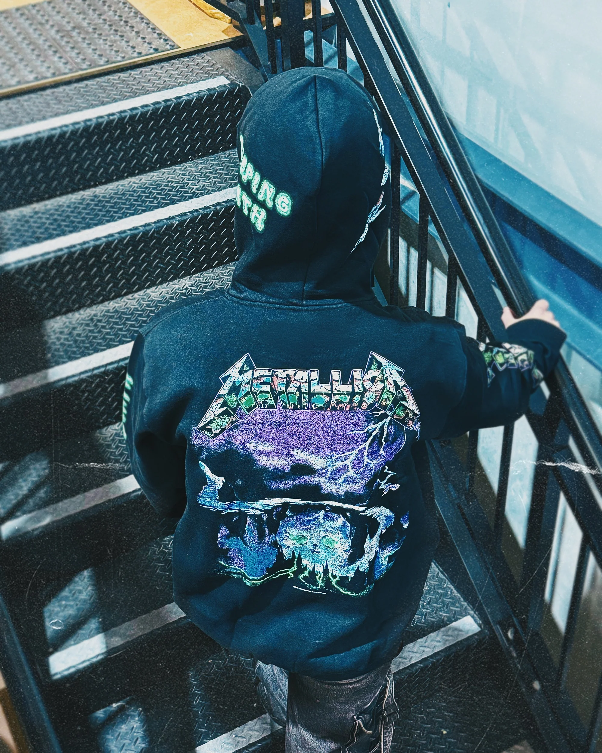 Metallica - Creeping Death - Deluxe Pullover Hoodie - Image 8