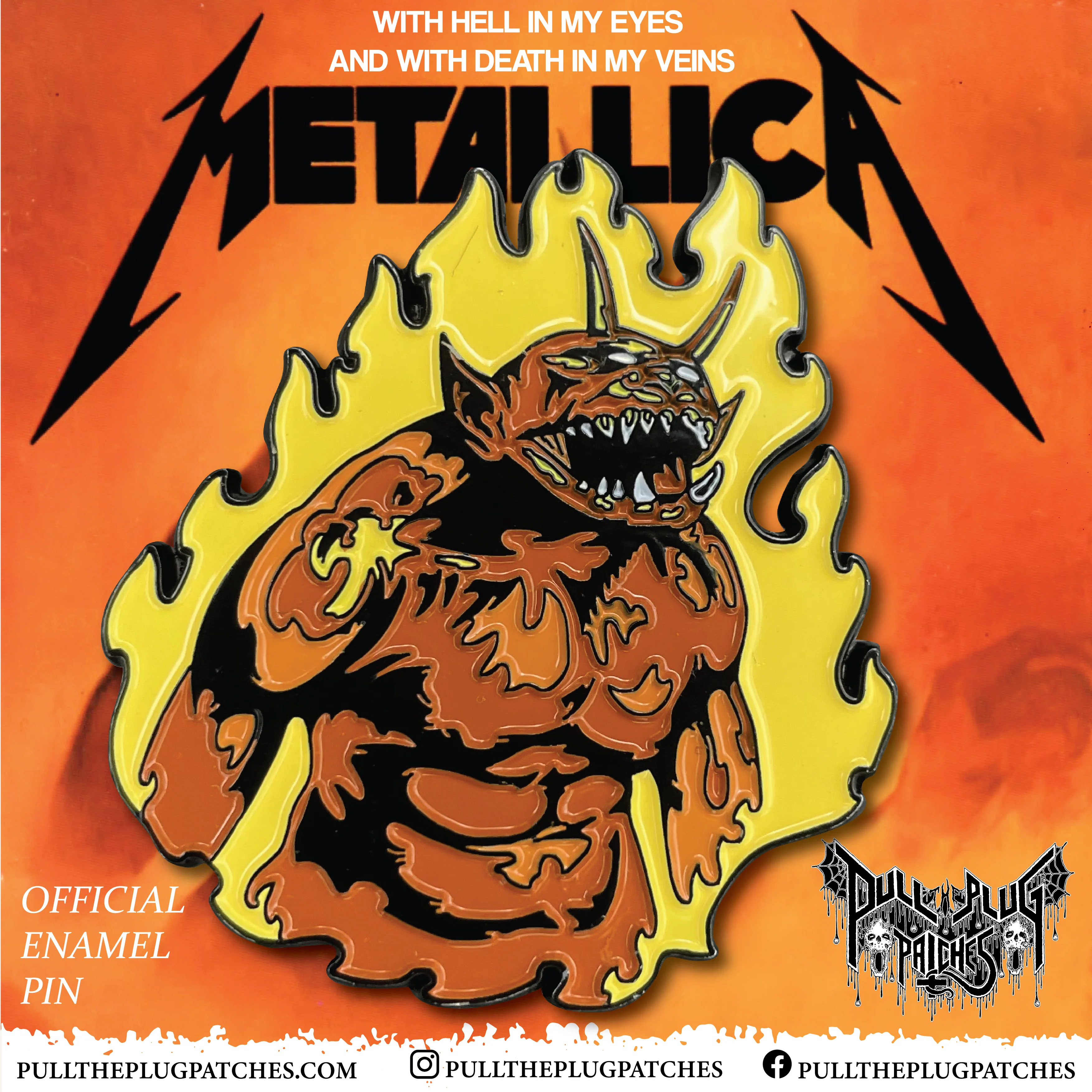 Metallica - Jump In The Fire - Pin