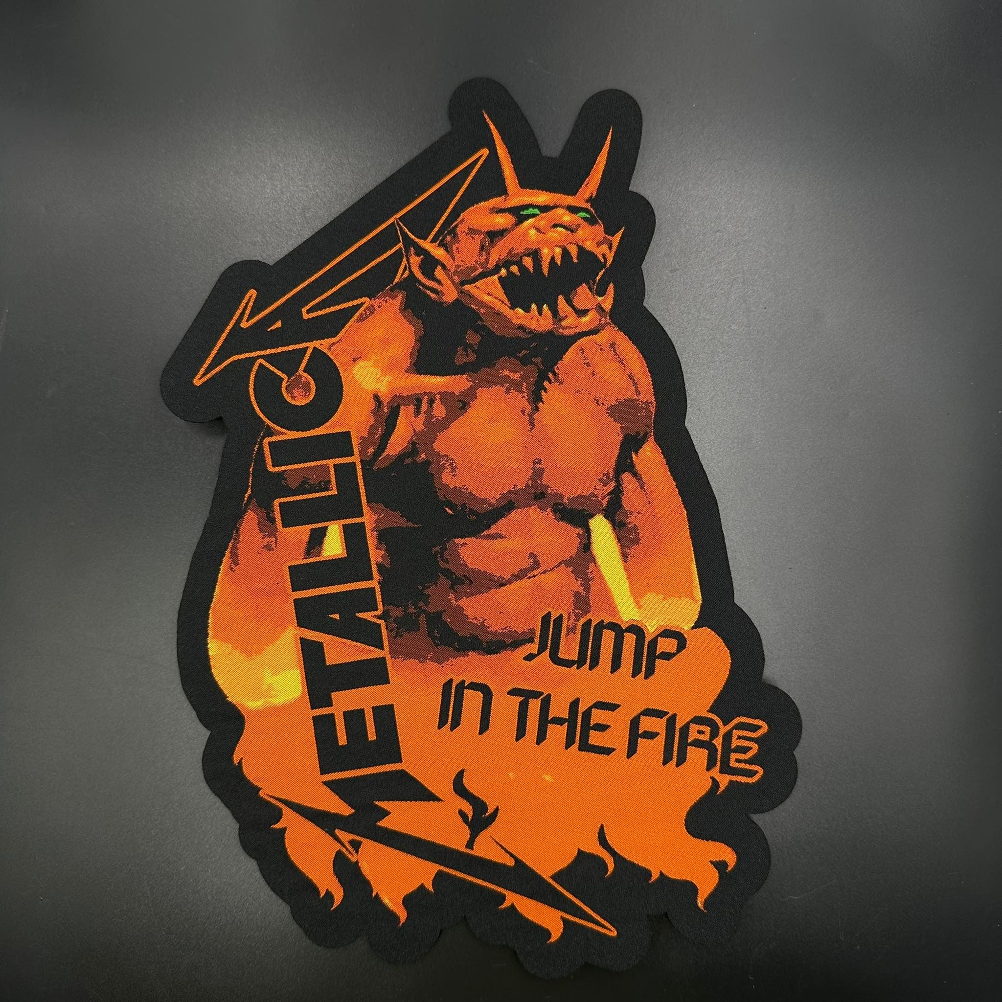 Metallica - Jump In The Fire - Oversize Patch - Image 2