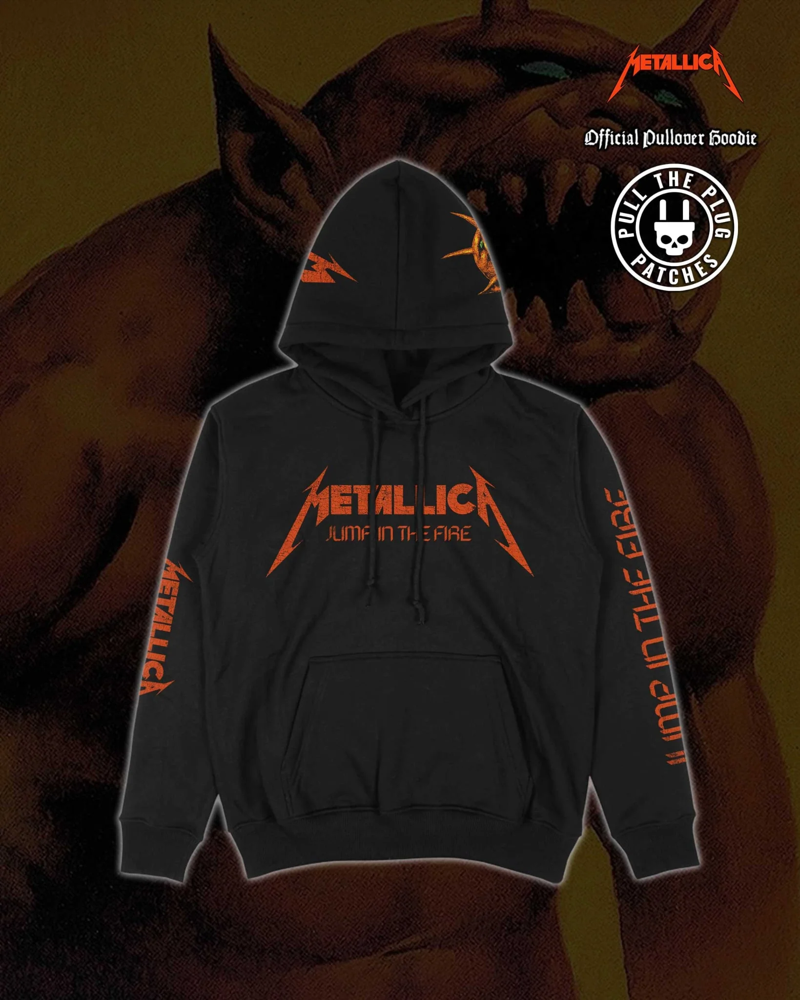 Metallica - Jump In The Fire - Deluxe Pullover Hoodie - Image 3