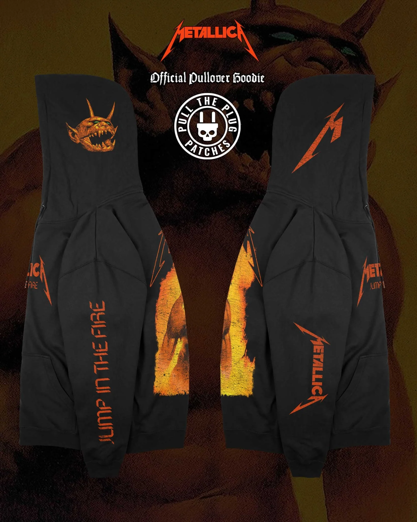 Metallica - Jump In The Fire - Deluxe Pullover Hoodie - Image 5