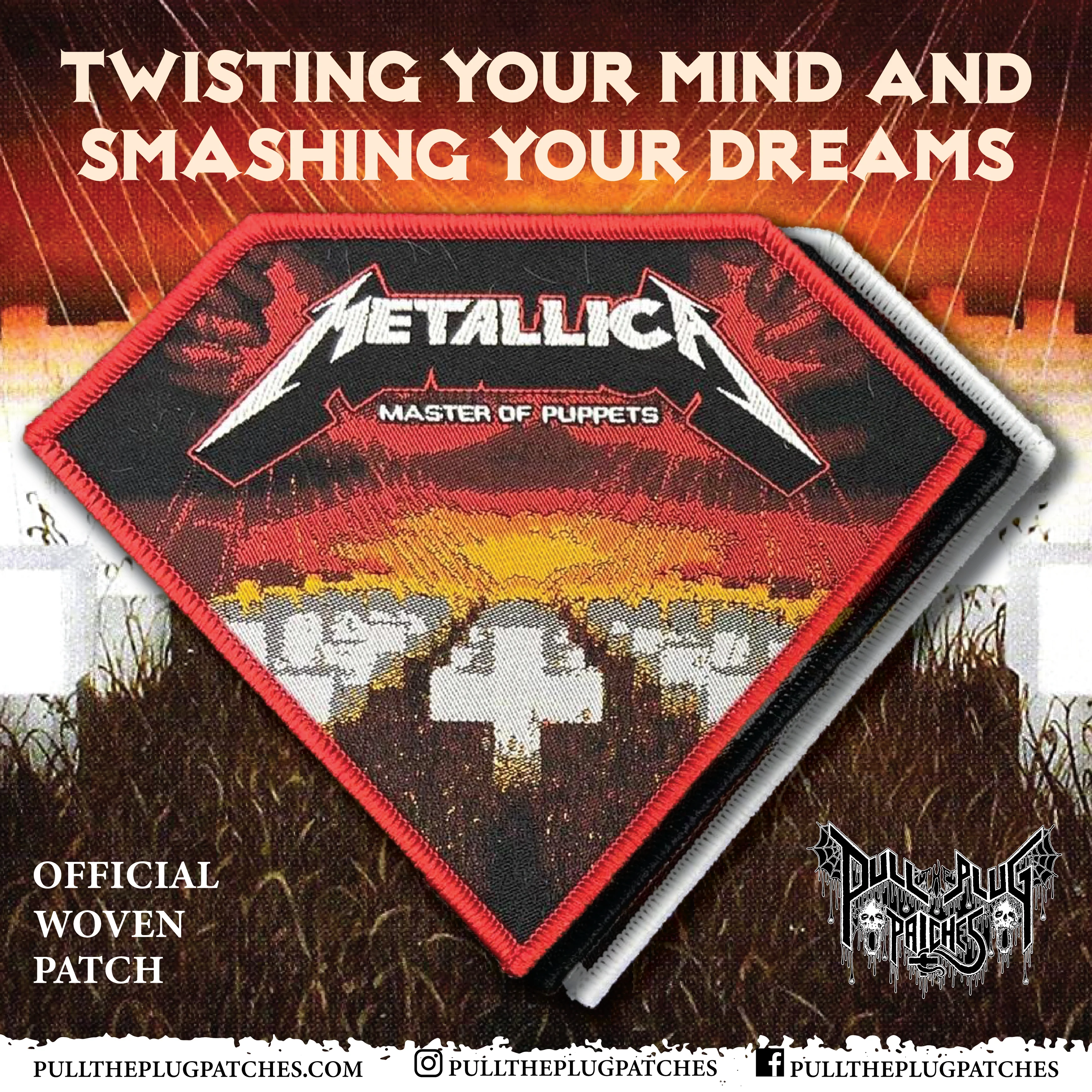 Metallica - Master Of Puppets - Patch