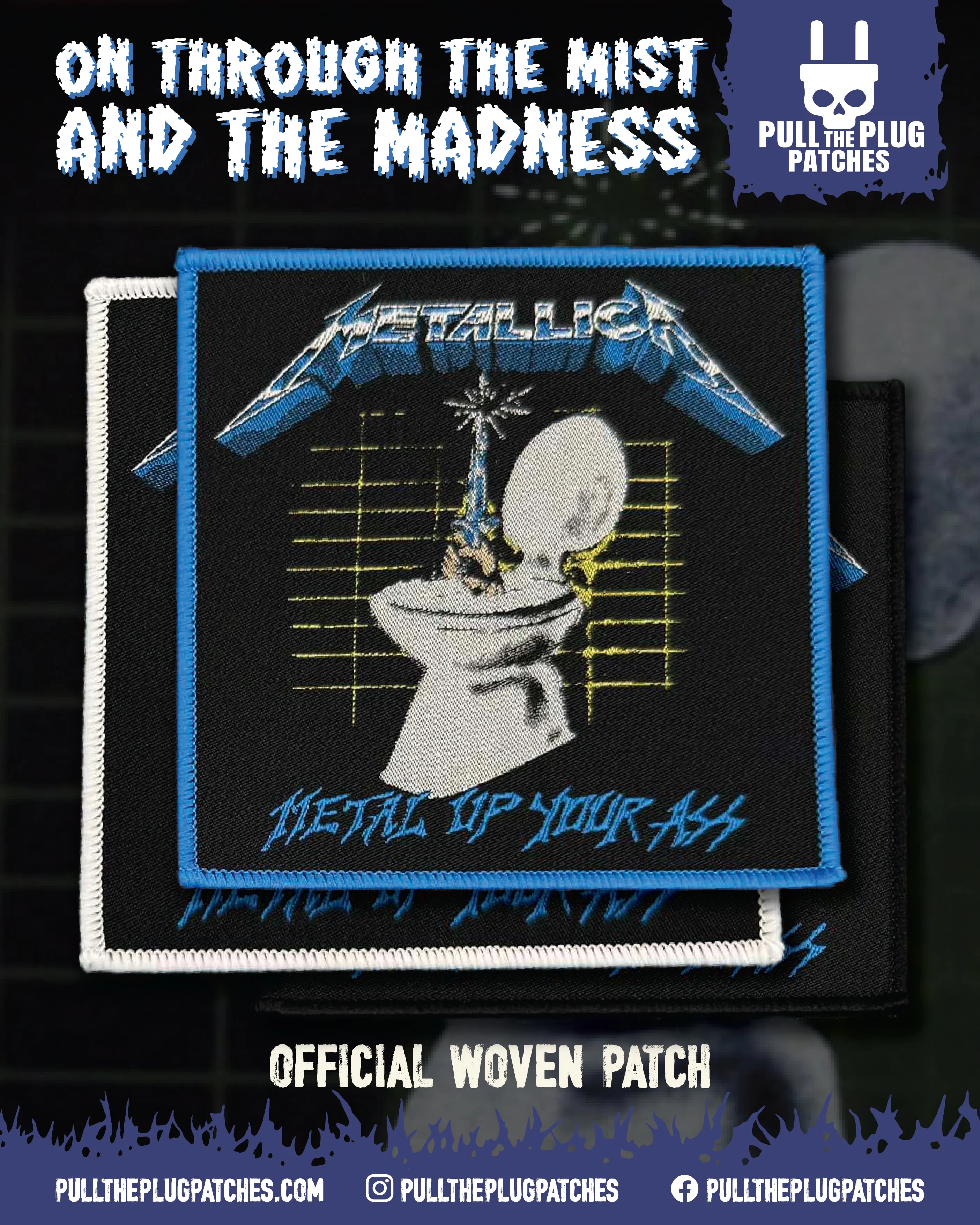 Metallica - Metal Up Your Ass - Square Patch