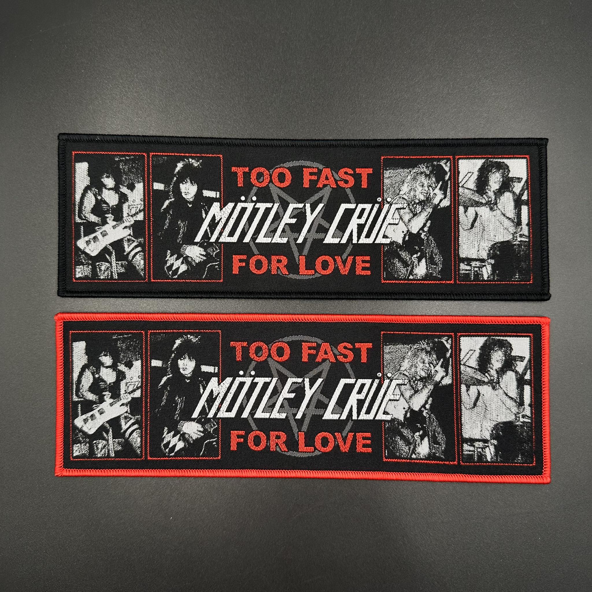 Motley Crue - Too Fast for Love - Strip Patch - Image 2