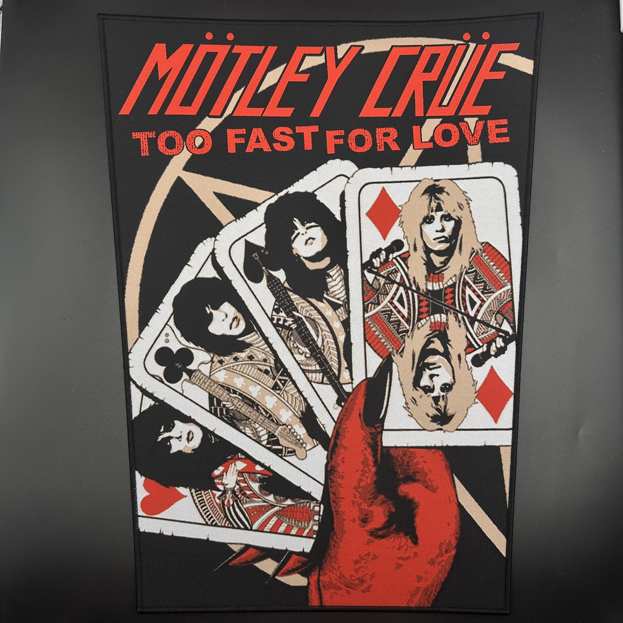 Motley Crue - Too Fast For Love - Backpatch - Image 2