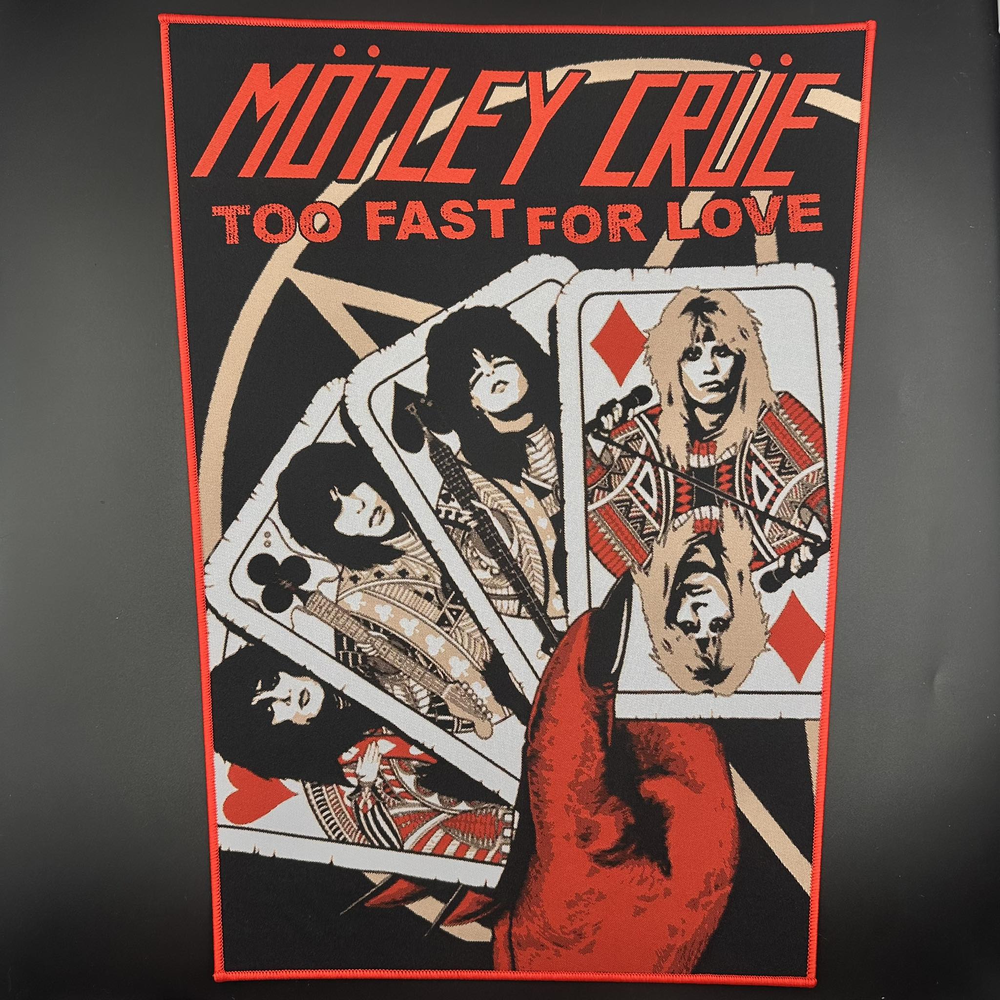 Motley Crue - Too Fast For Love - Backpatch - Image 3