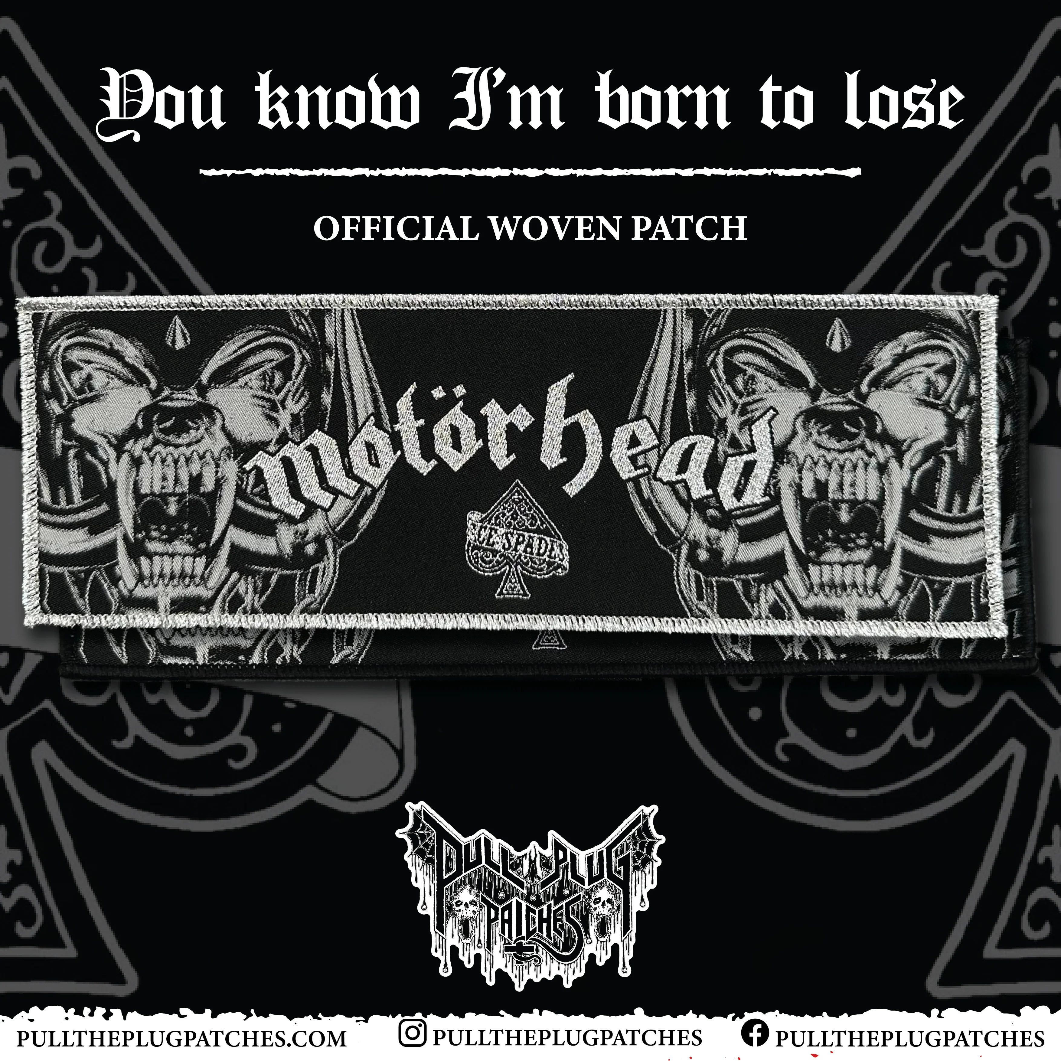 Motorhead - Ace Of Spades - Strip Patch