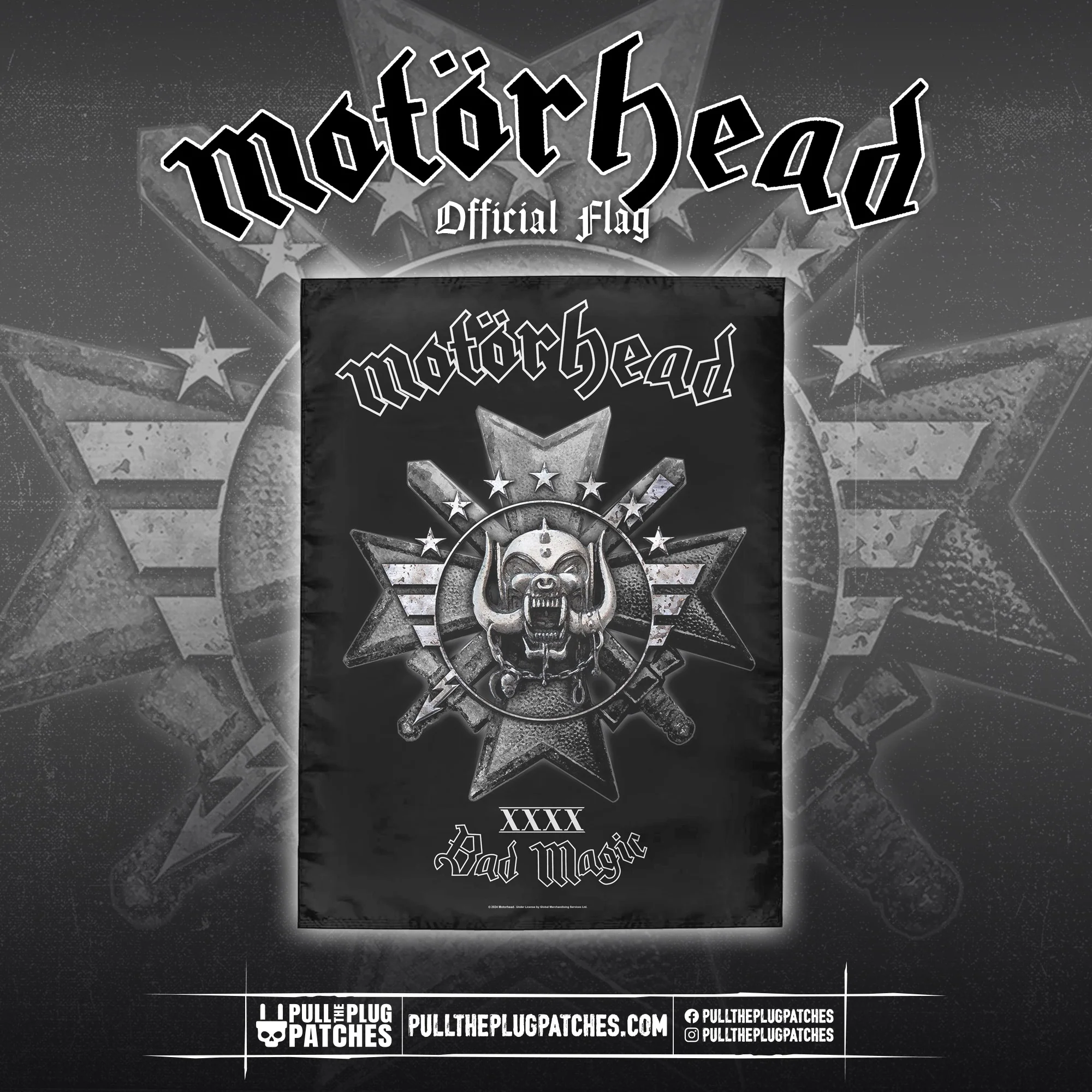 Motorhead - Bad Magic - Flag