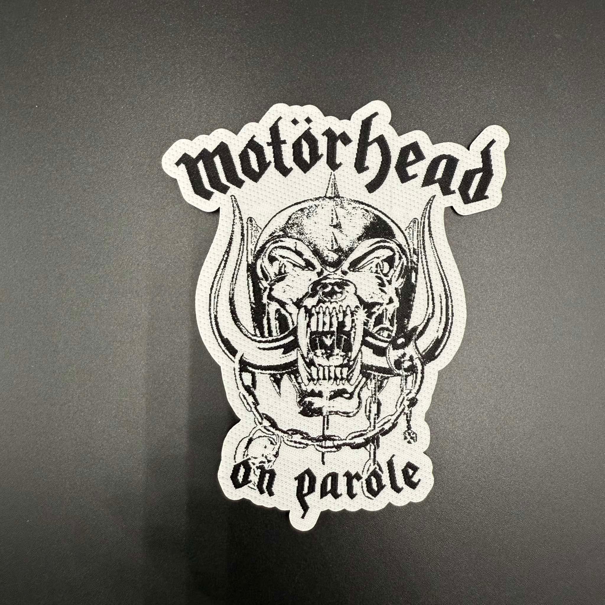 Motorhead - On Parole - Laser Cut Patch - Image 2
