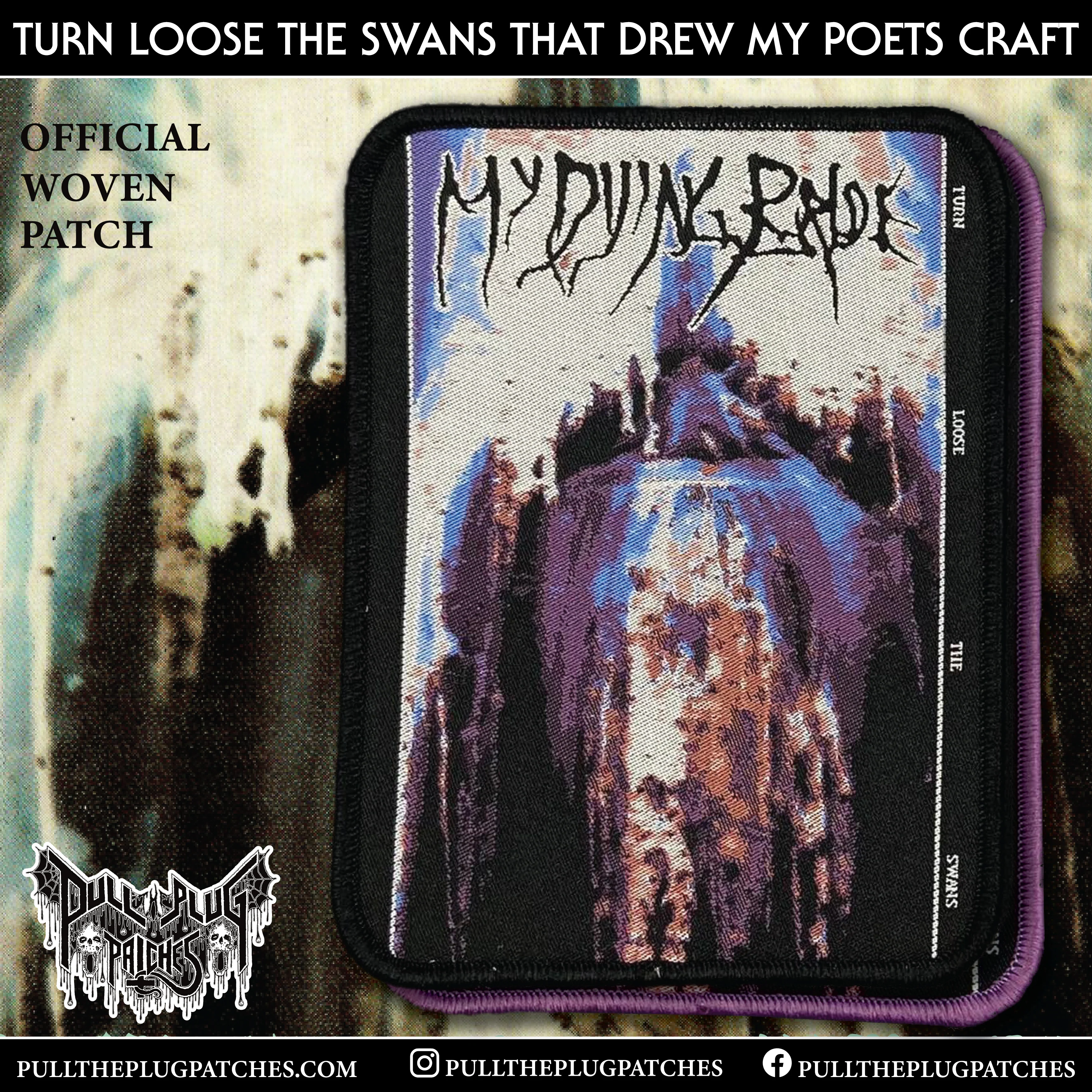 My Dying Bride - Turn Loose The Swans - Patch