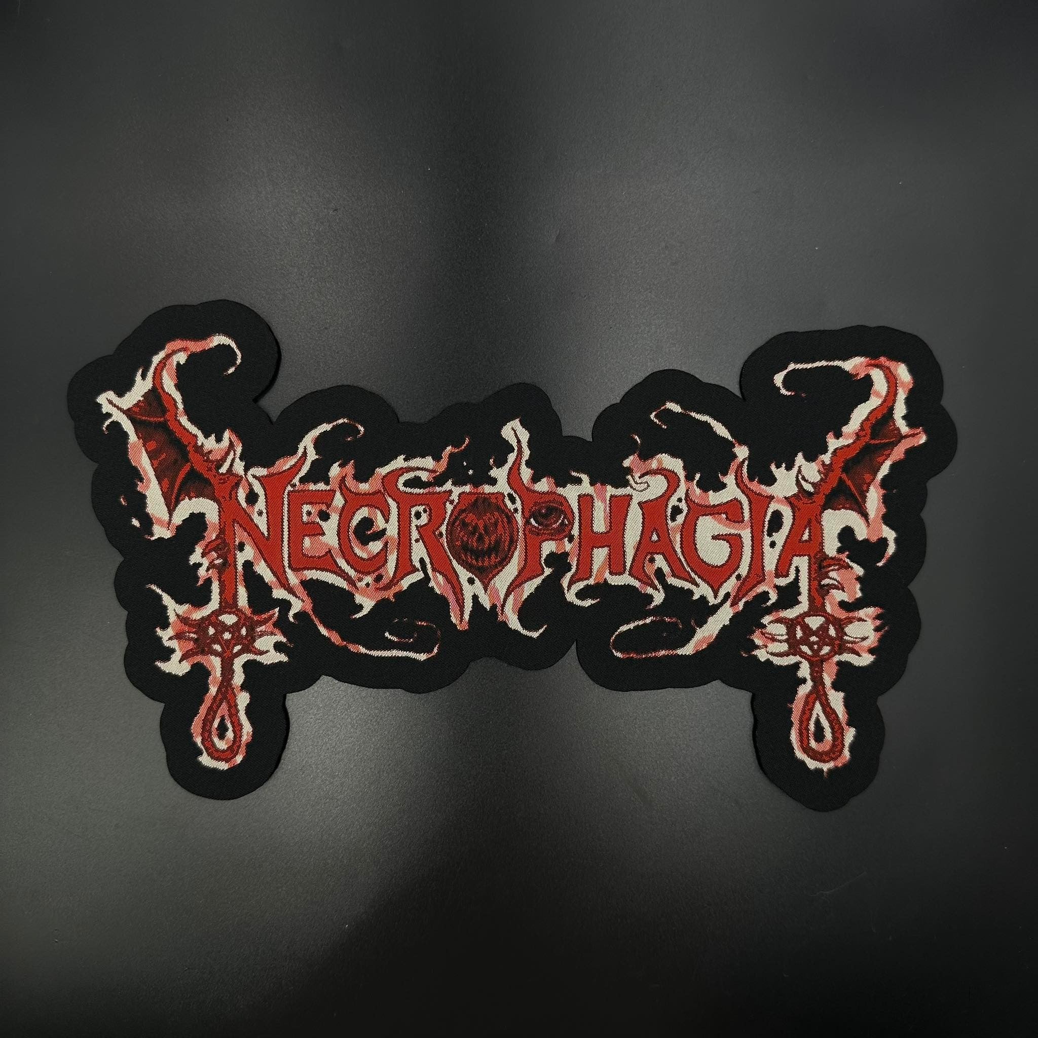 Necrophagia - Logo - Oversize Patch - Image 2