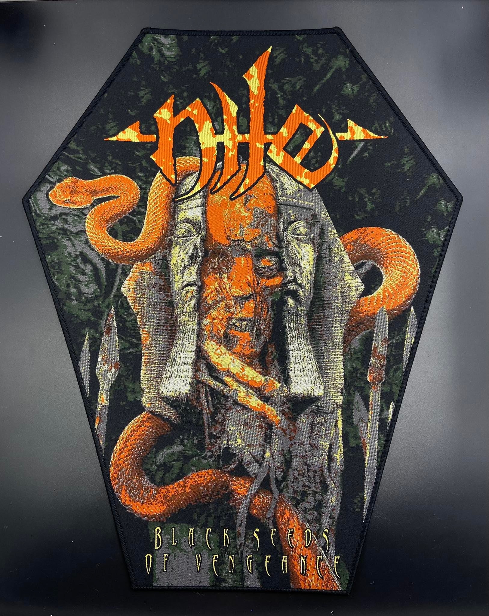 Nile - Black Seeds of Vengeance - Backpatch - Image 2