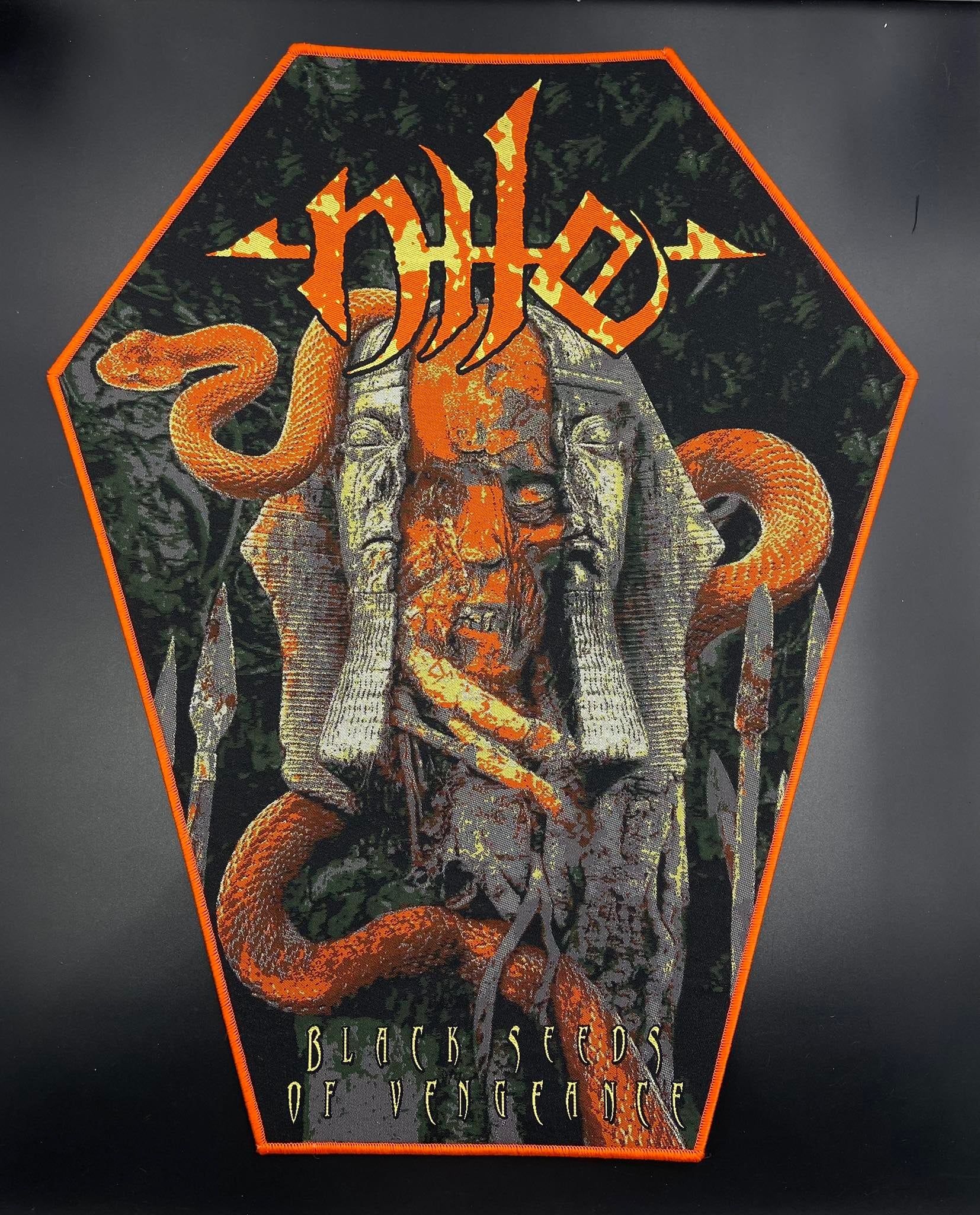 Nile - Black Seeds of Vengeance - Backpatch - Image 3