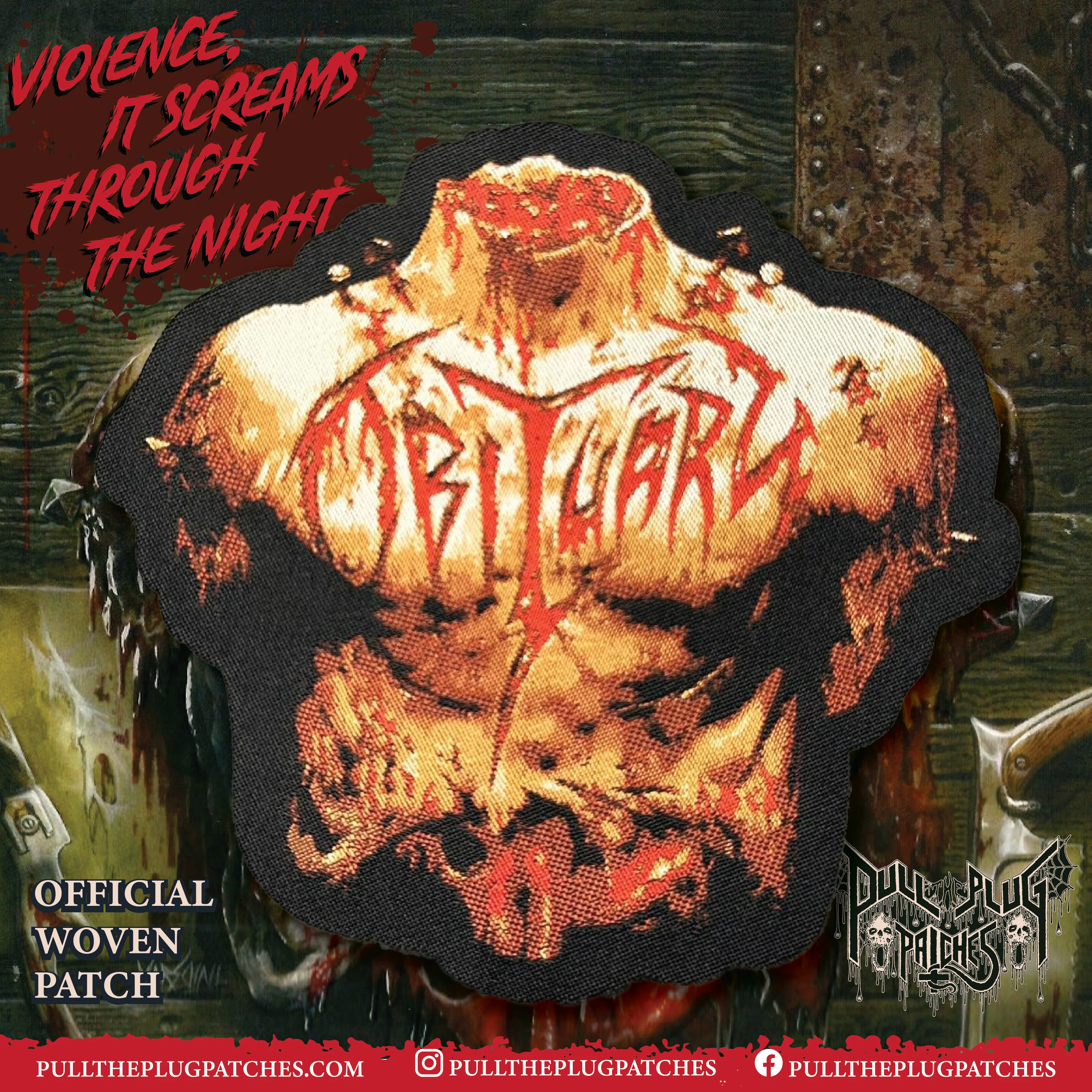 Obituary - Inked in Blood - Patch