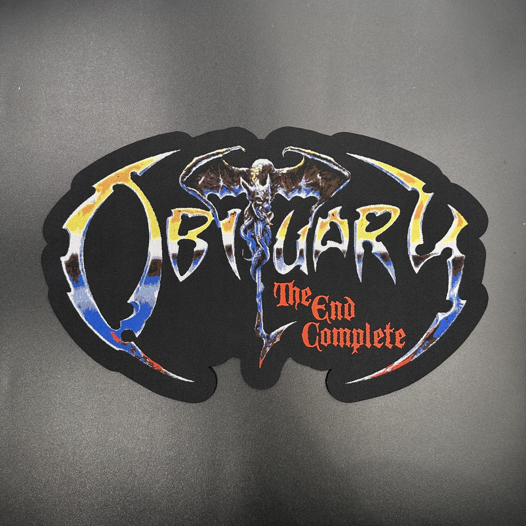 Obituary - The End Complete - Oversize Patch - Image 2