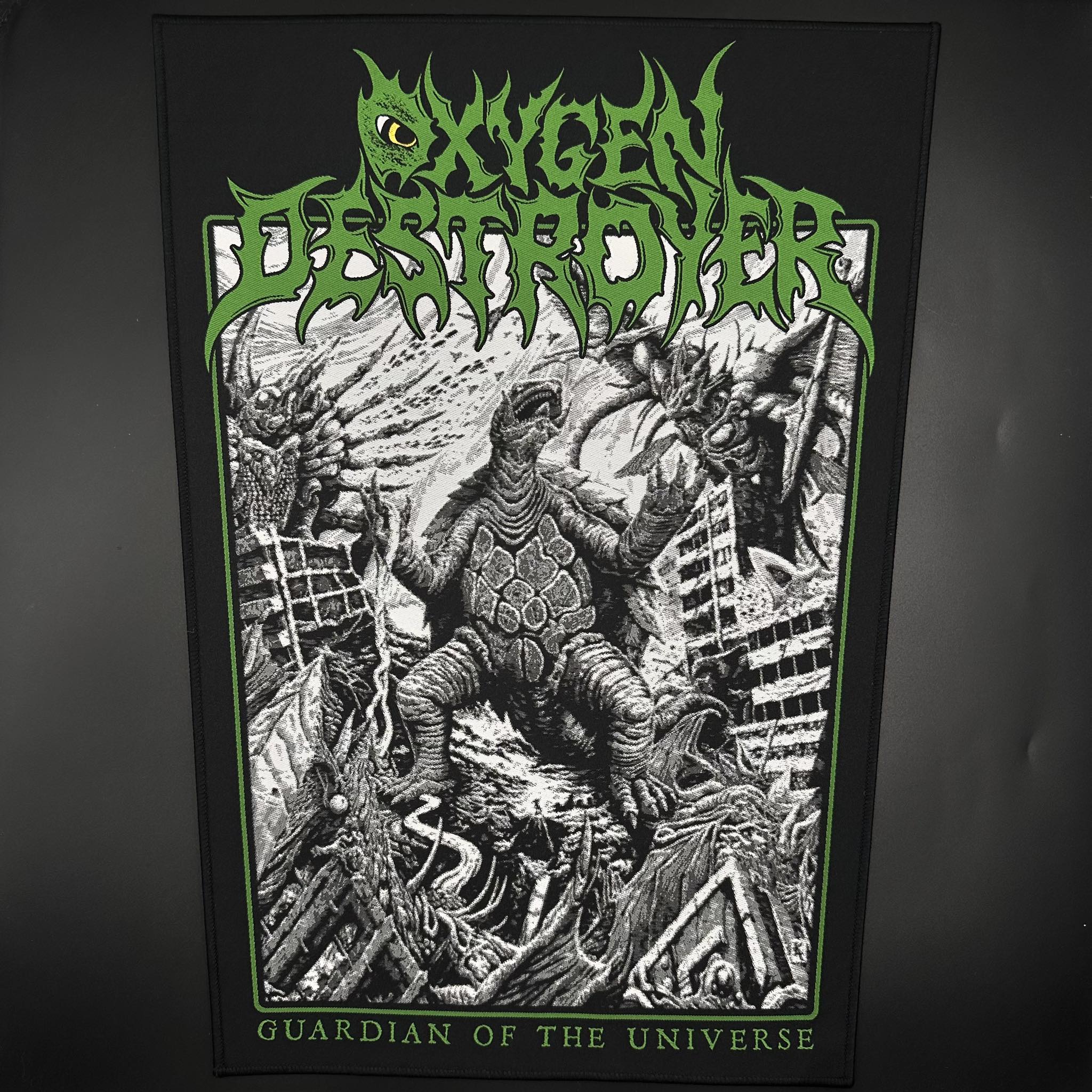 Oxygen Destroyer - Guardian of The Universe - Backpatch - Image 4