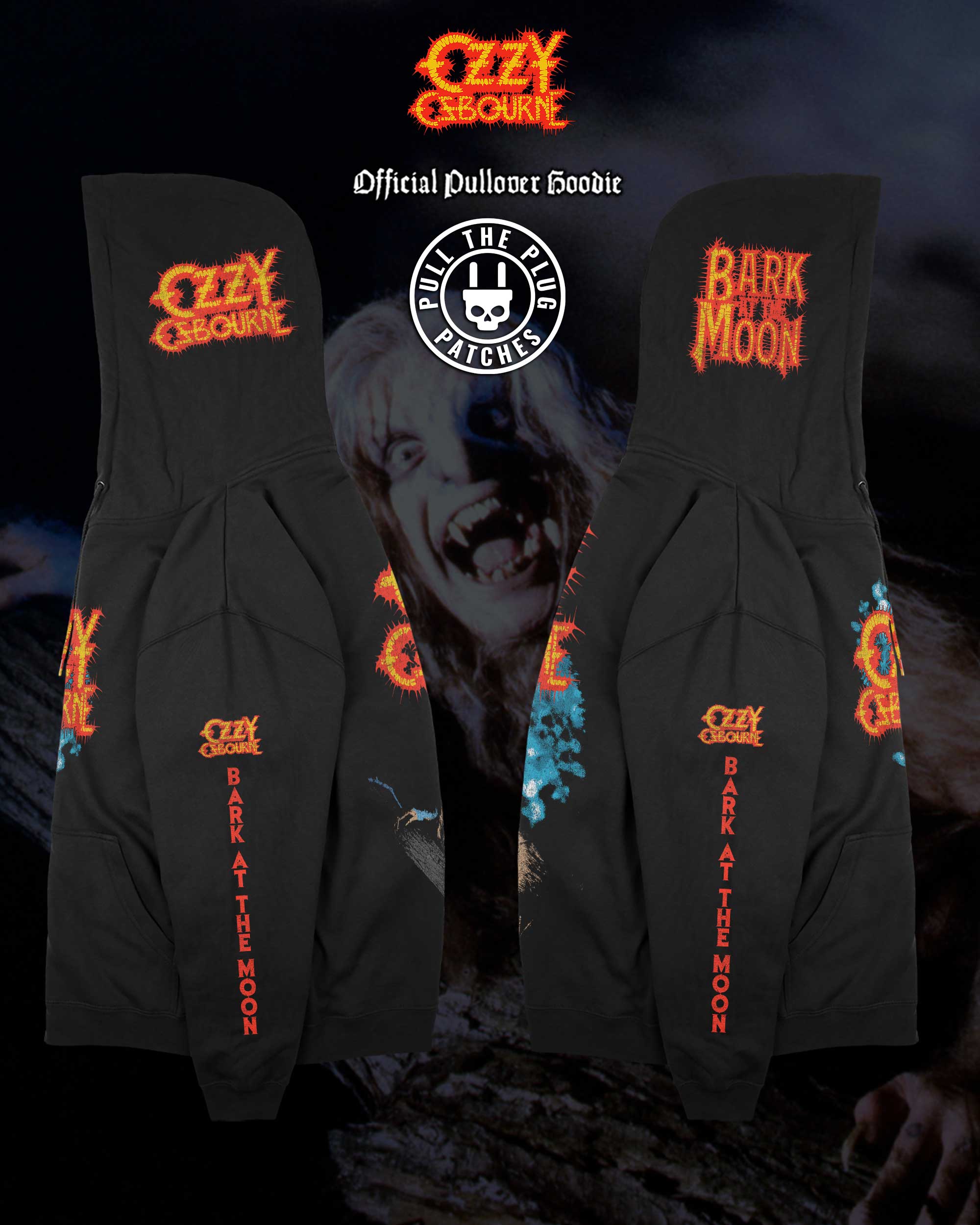 Ozzy Osbourne - Bark At The Moon - Deluxe Pullover Hoodie - Image 3