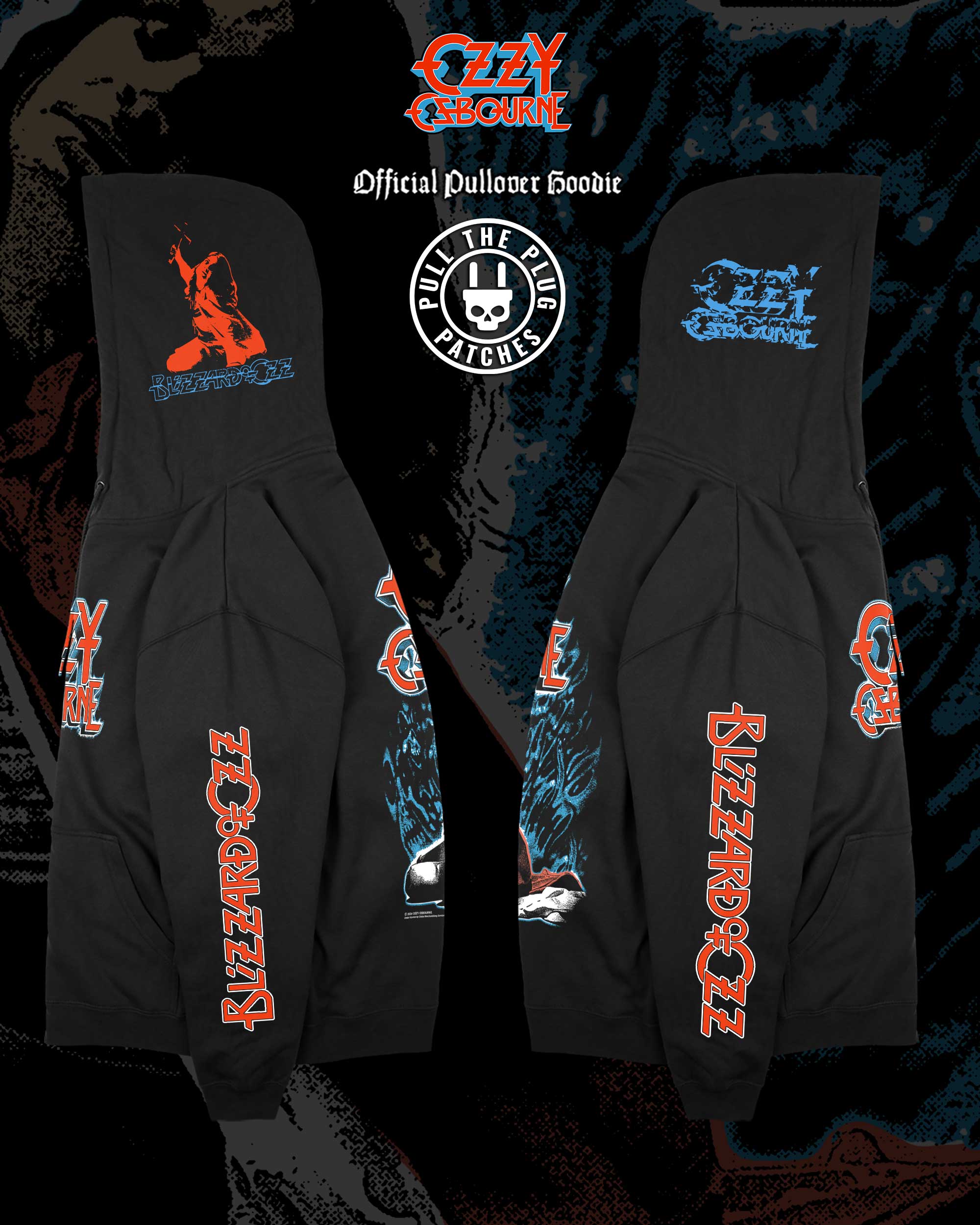 Ozzy Osbourne - Blizzard Of Ozz - Deluxe Pullover Hoodie - Image 3