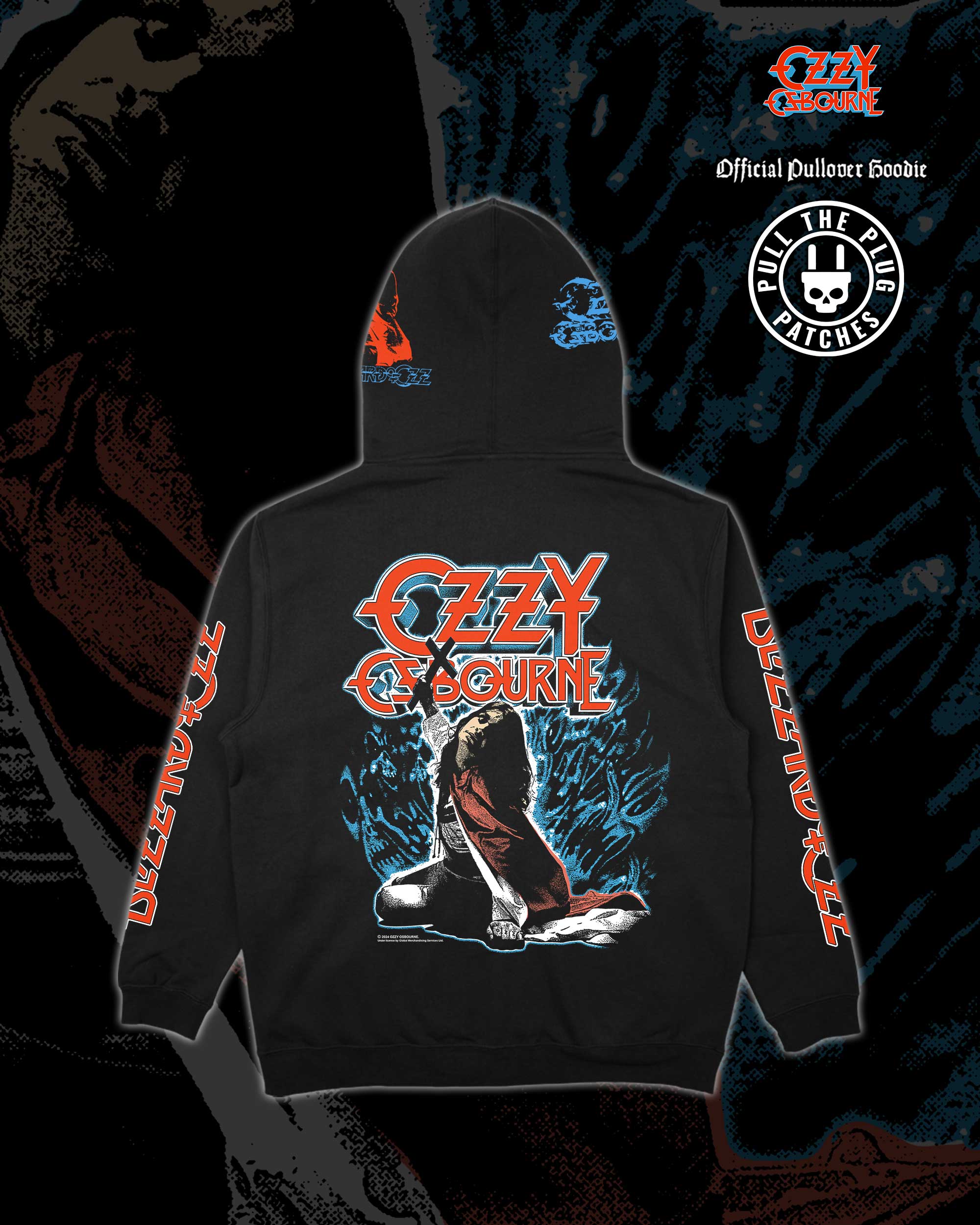 Ozzy Osbourne - Blizzard Of Ozz - Deluxe Pullover Hoodie - Image 4