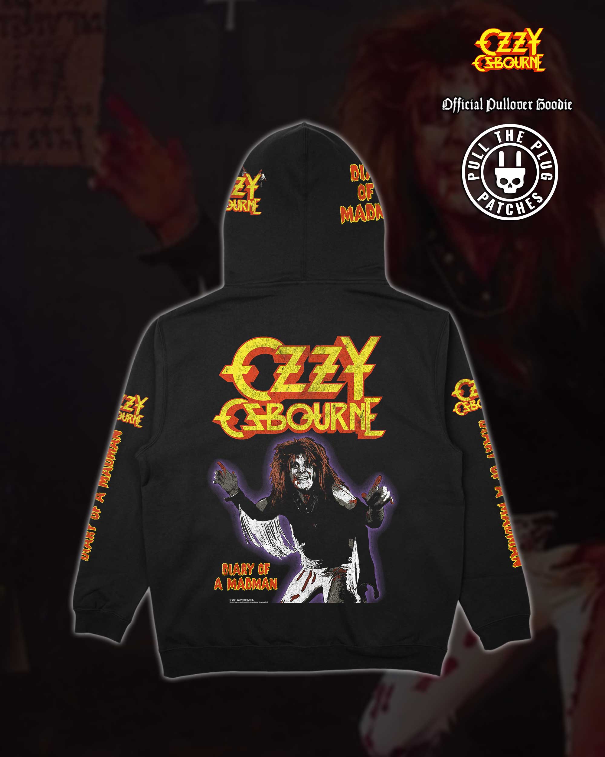 Ozzy Osbourne - Diary Of A Madman - Deluxe Pullover Hoodie - Image 4