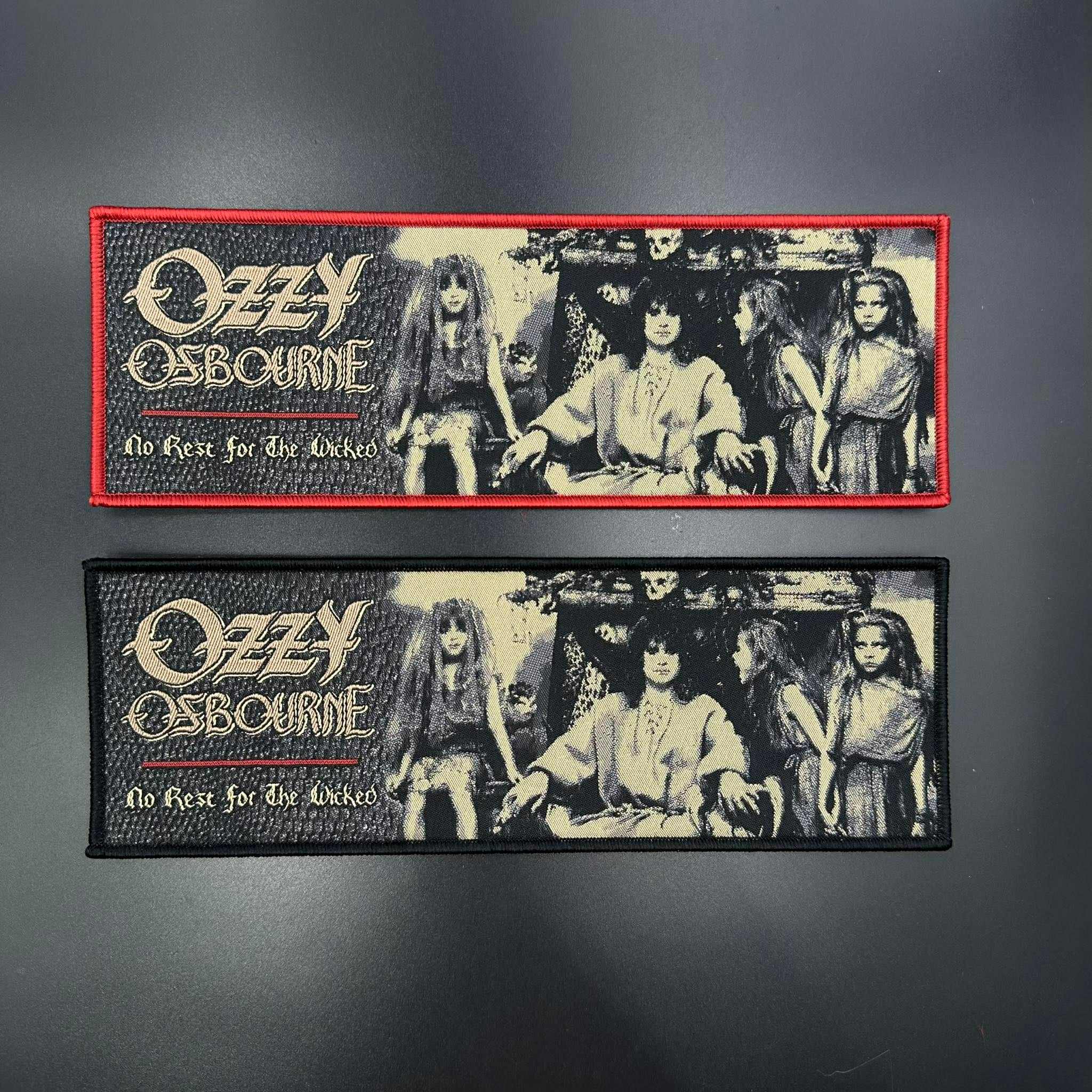 Ozzy Osbourne - No Rest For The Wicked - Strip Patch - Image 2