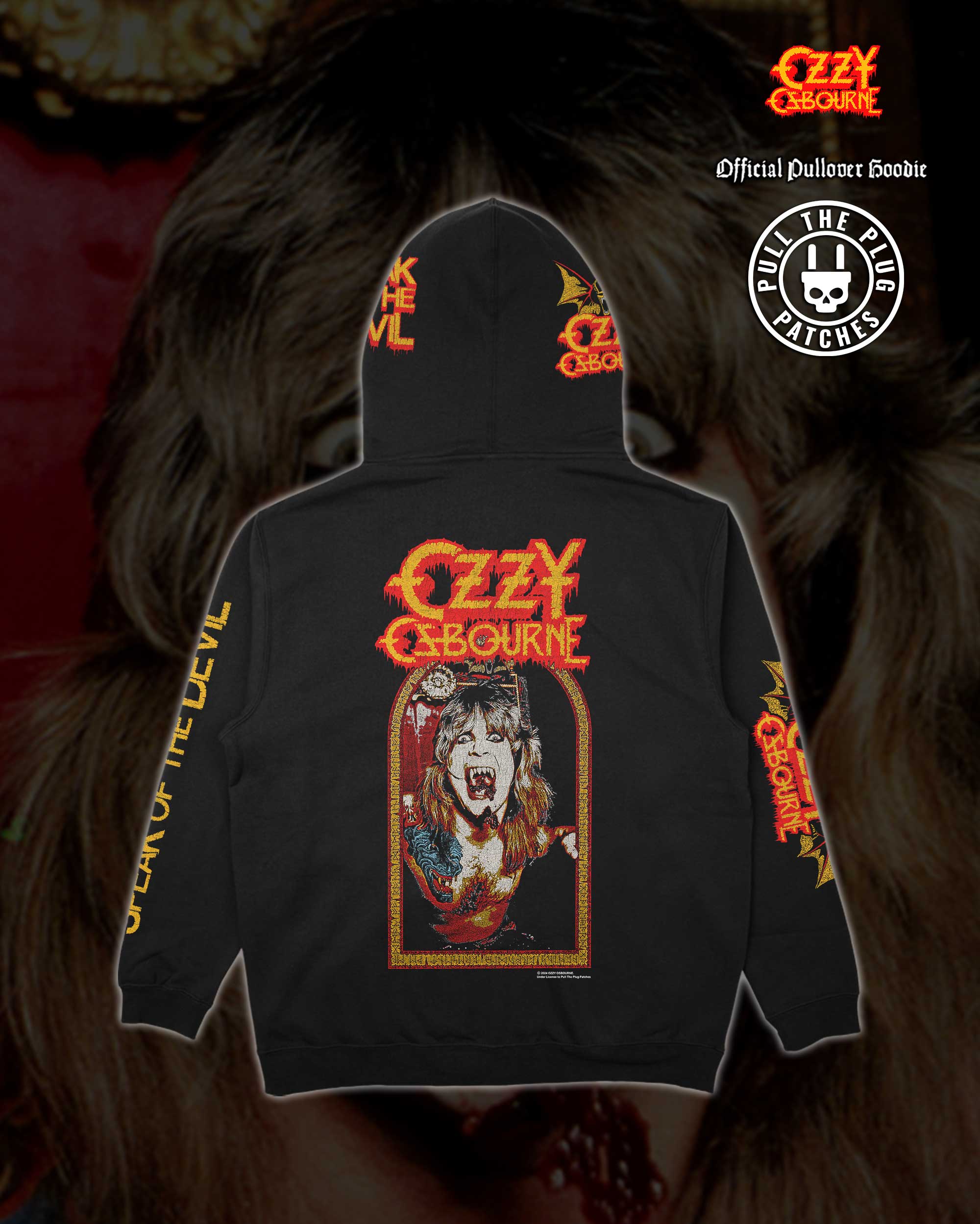 Ozzy Osbourne - Speak Of The Devil - Deluxe Pullover Hoodie - Image 2
