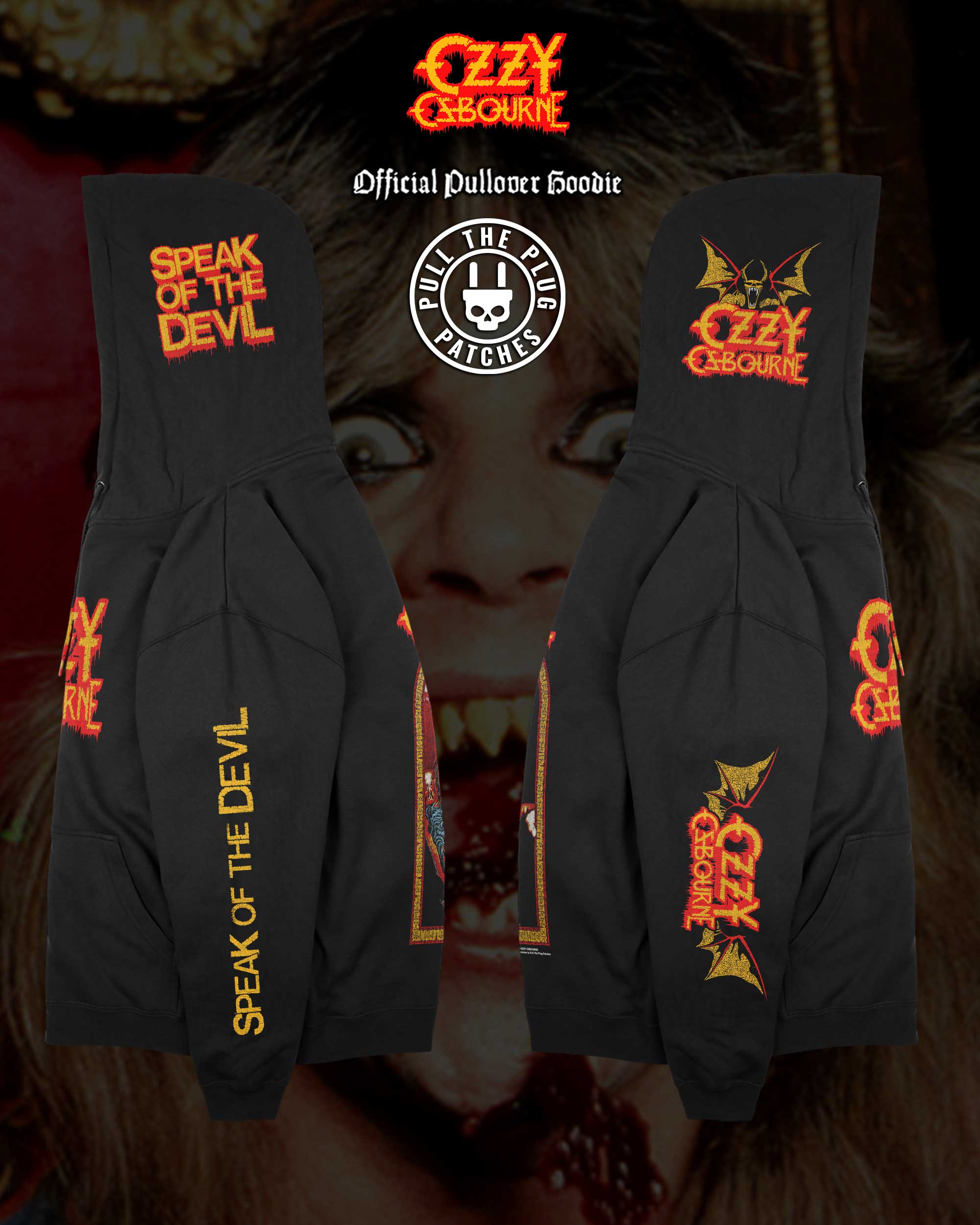 Ozzy Osbourne - Speak Of The Devil - Deluxe Pullover Hoodie - Image 3