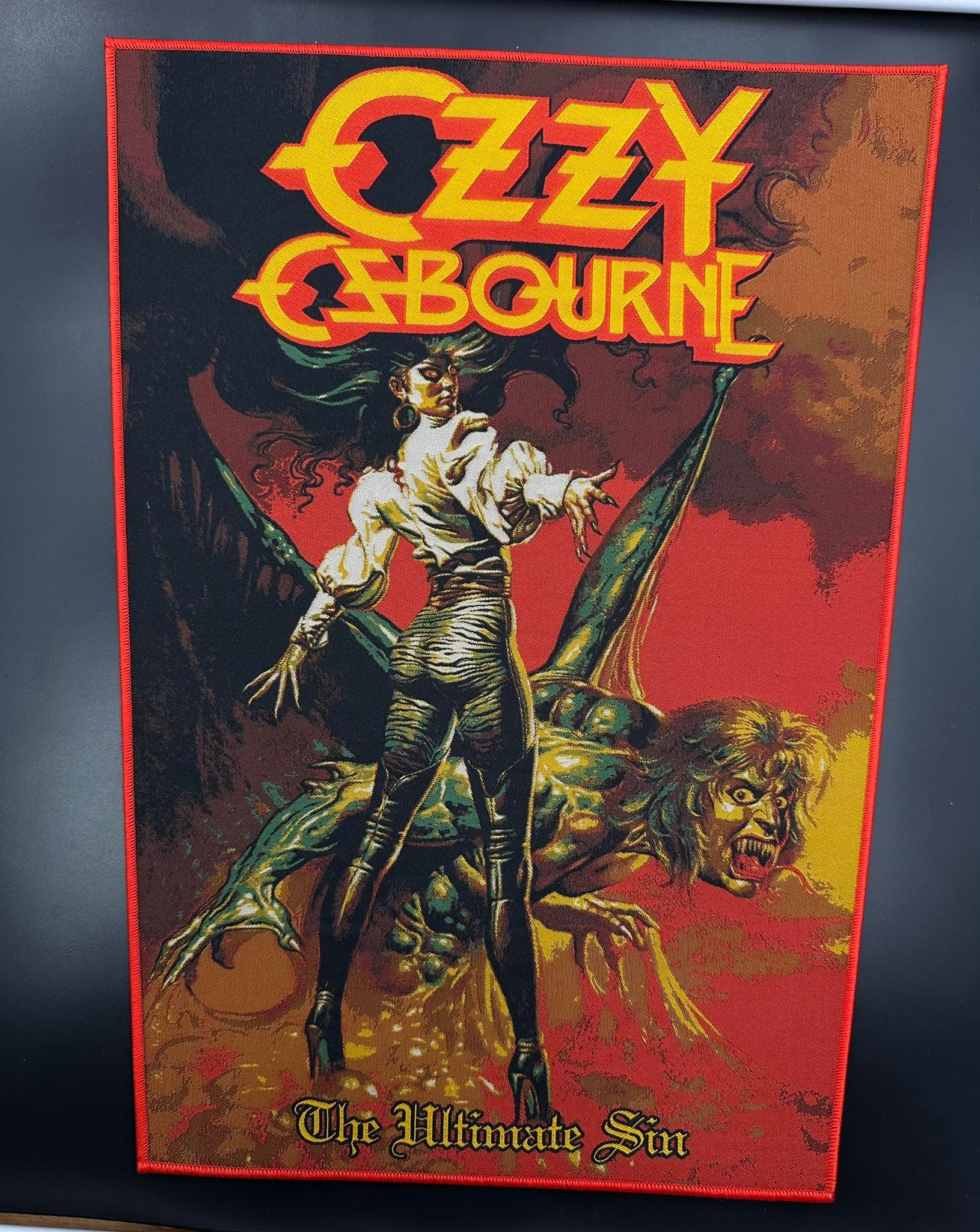 Ozzy Osbourne - The Ultimate Sin - Backpatch - Image 3