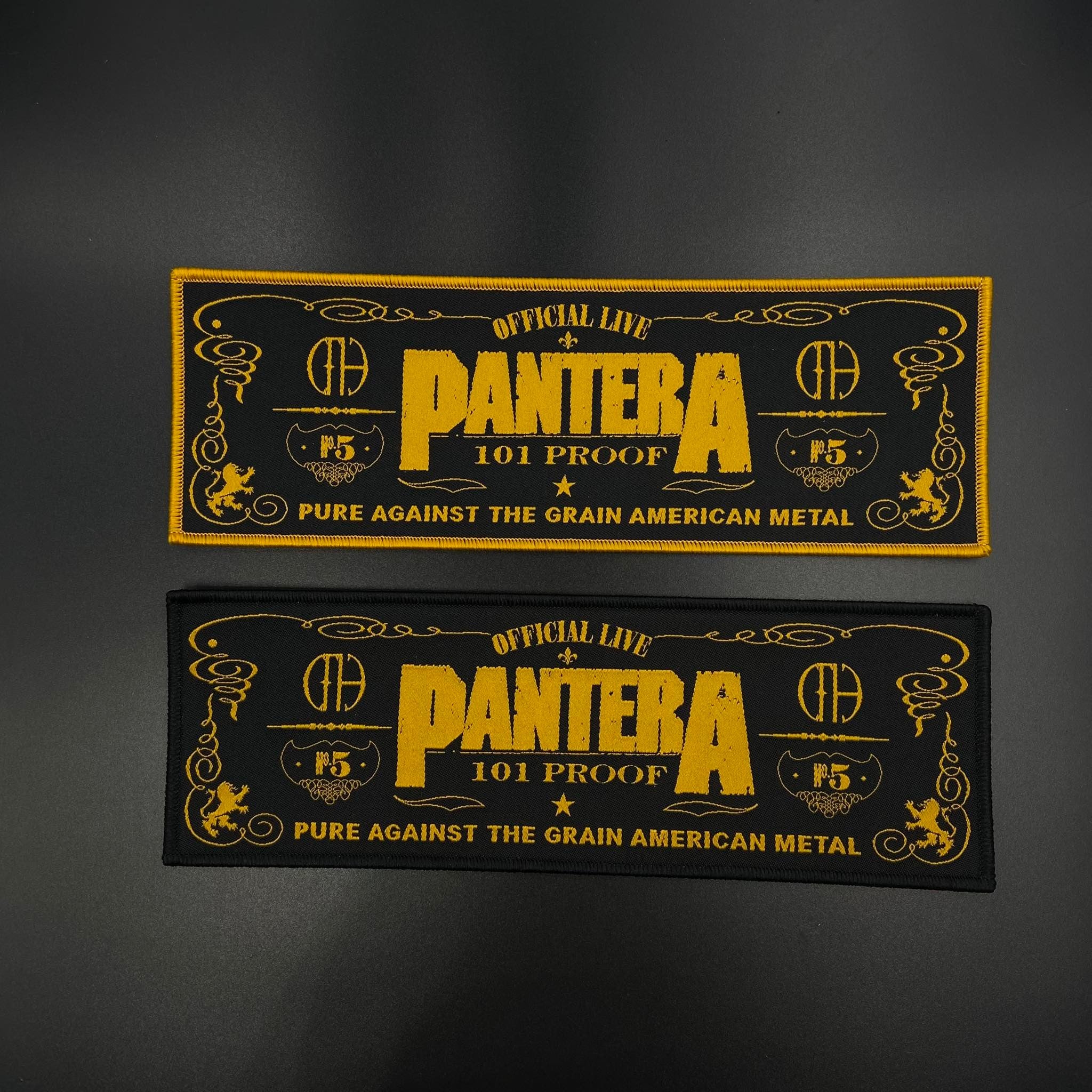 Pantera - Official Live: 101 Proof - Strip Patch - Image 2