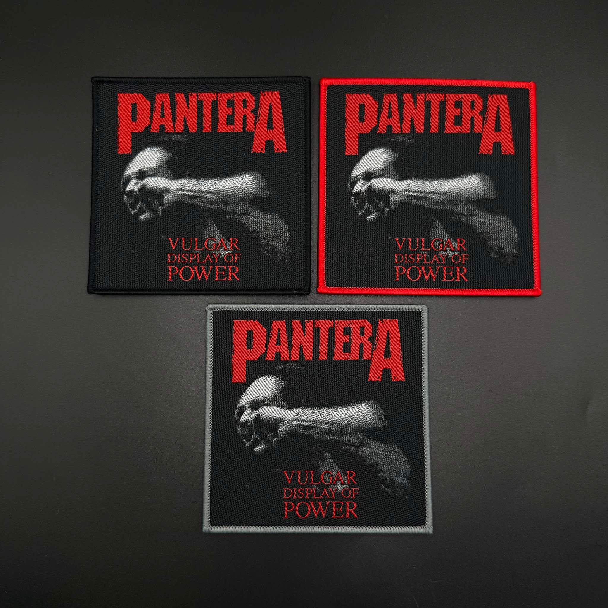 Pantera - Vulgar Display Of Power- Square Patch - Image 2